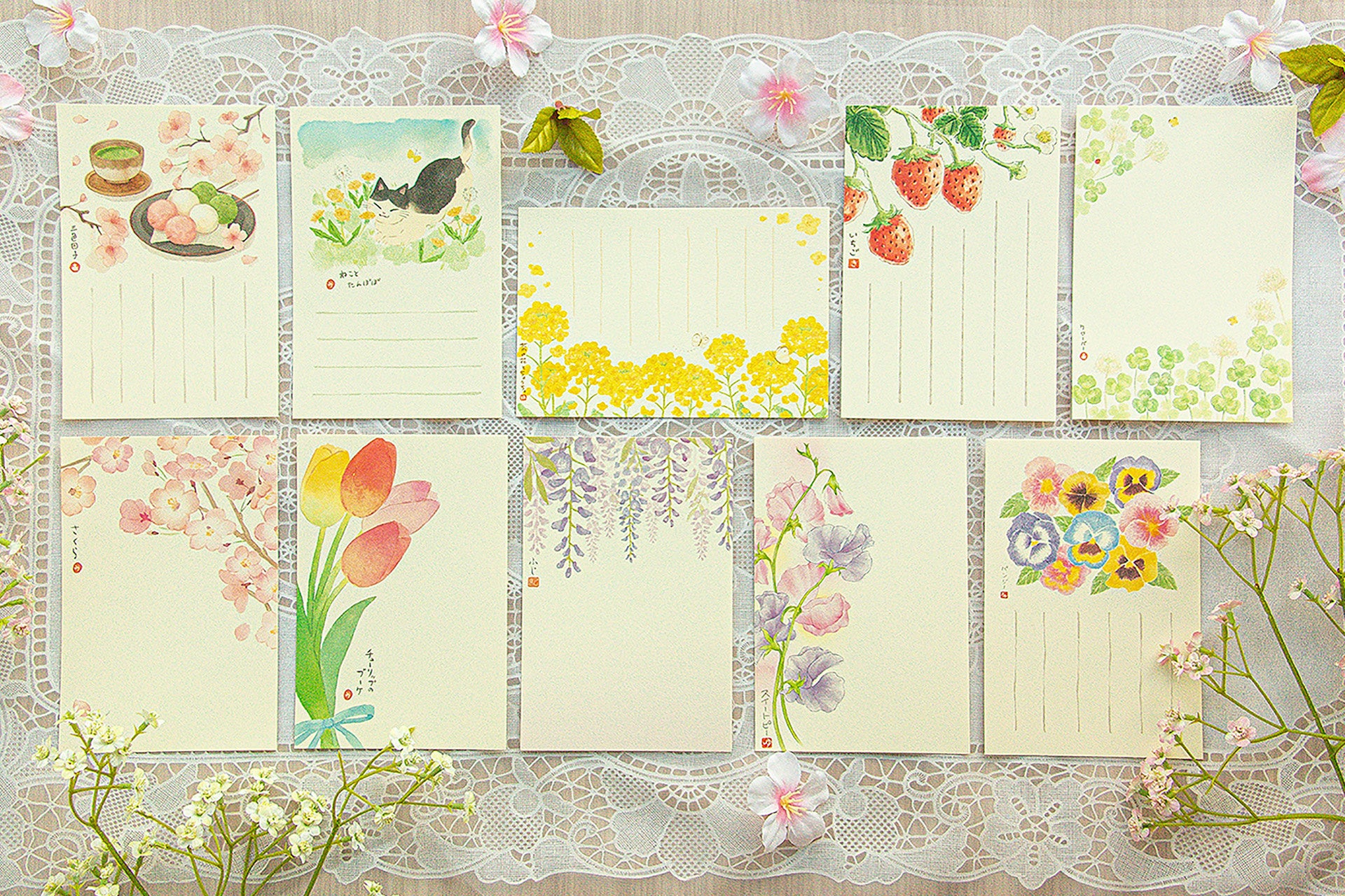 絵入りはがき2024春柄』の販売開始 | 株式会社郵便局物販サービスの
