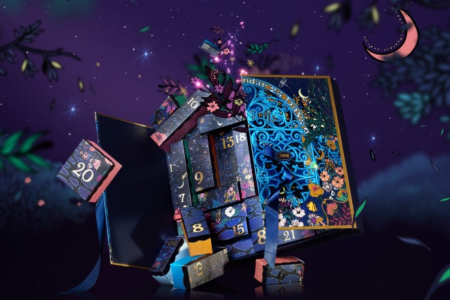 人気のアドベントカレンダーが登場。24個のボックスを開けるたびに喜び