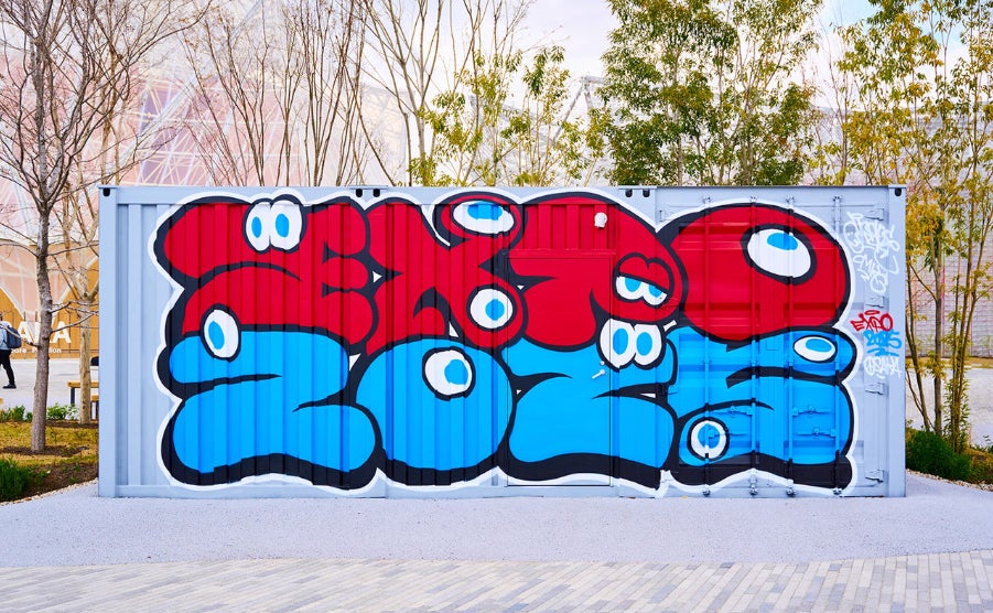 THE LIVELY 大阪本町」にて、大阪を代表するグラフィティアーティスト