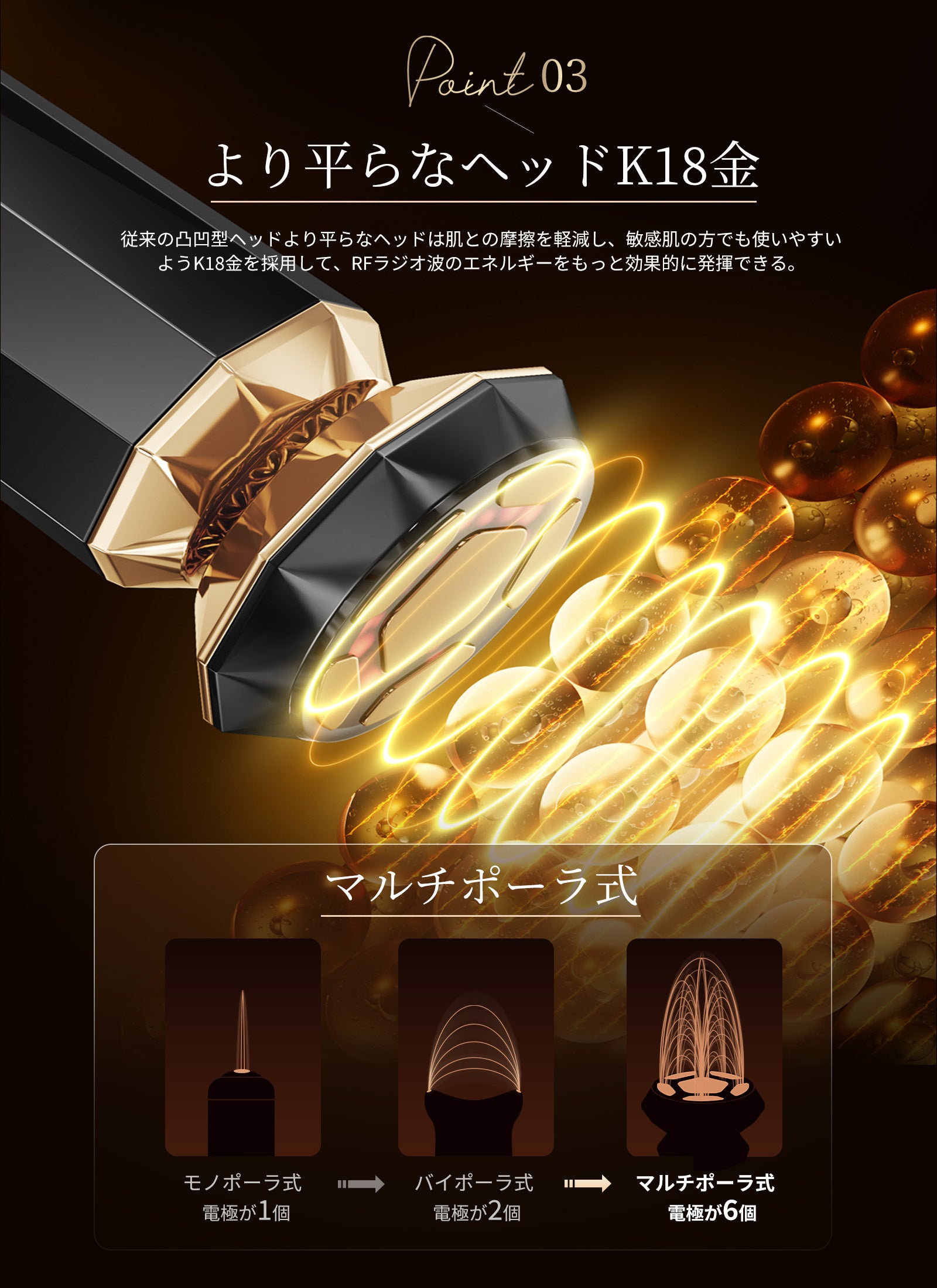 最新最先端技術RF(ラジオ波)機能搭載❣毎日サロン級のホームエステ