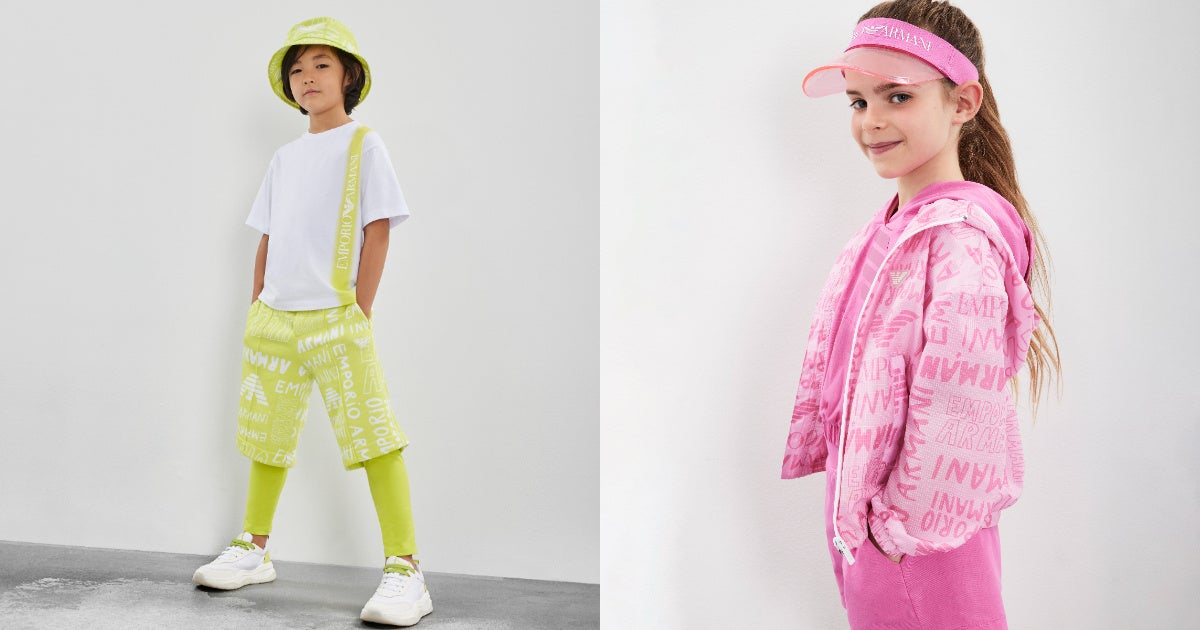 エンポリオ アルマーニ】 フレッシュで遊び心のある、春にぴったりな