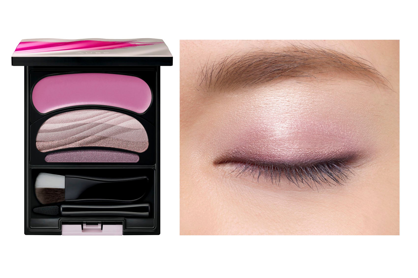 AUBEから初夏のカラーメイク提案 10秒※1で絶妙グラデが仕上がる