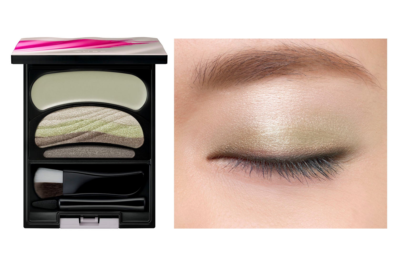 AUBEから初夏のカラーメイク提案 10秒※1で絶妙グラデが仕上がる