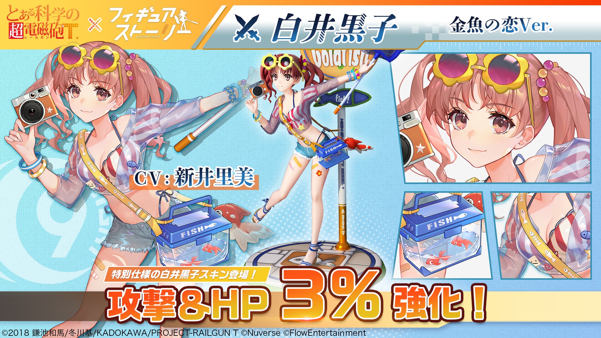 フィギュアストーリー』祝1周年！『とある科学の超電磁砲T』との