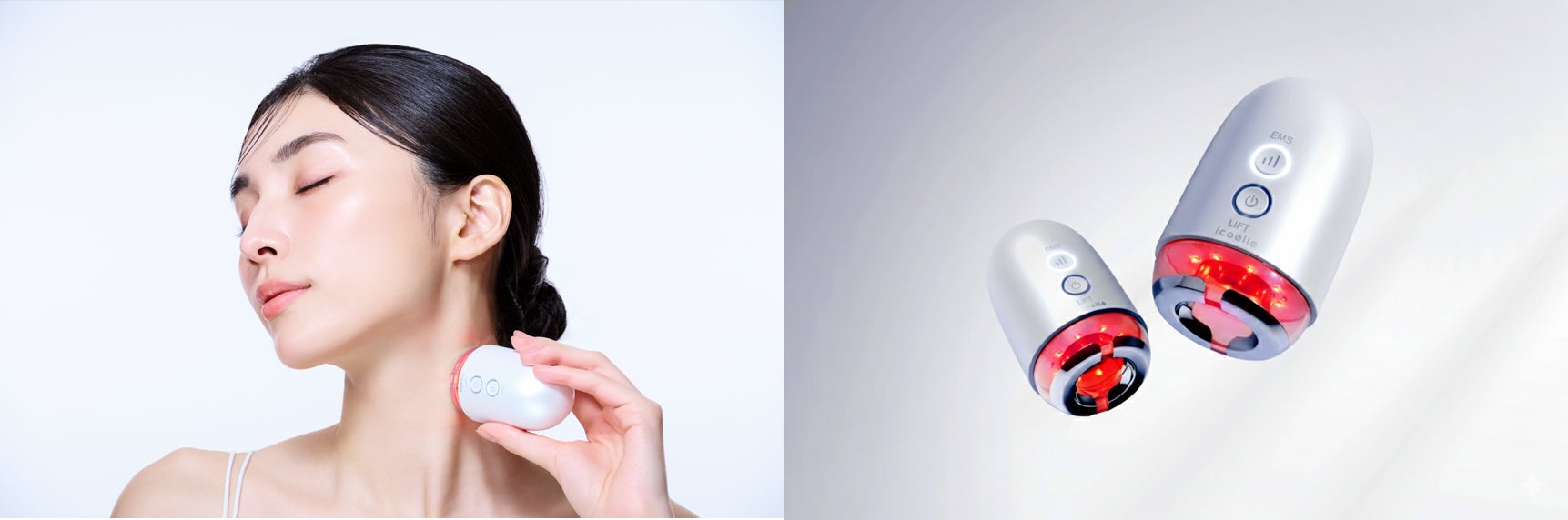 ≪吸引＋EMSで密着リフト※1≫筋膜に着目した新感覚の“引き上げ鍛える