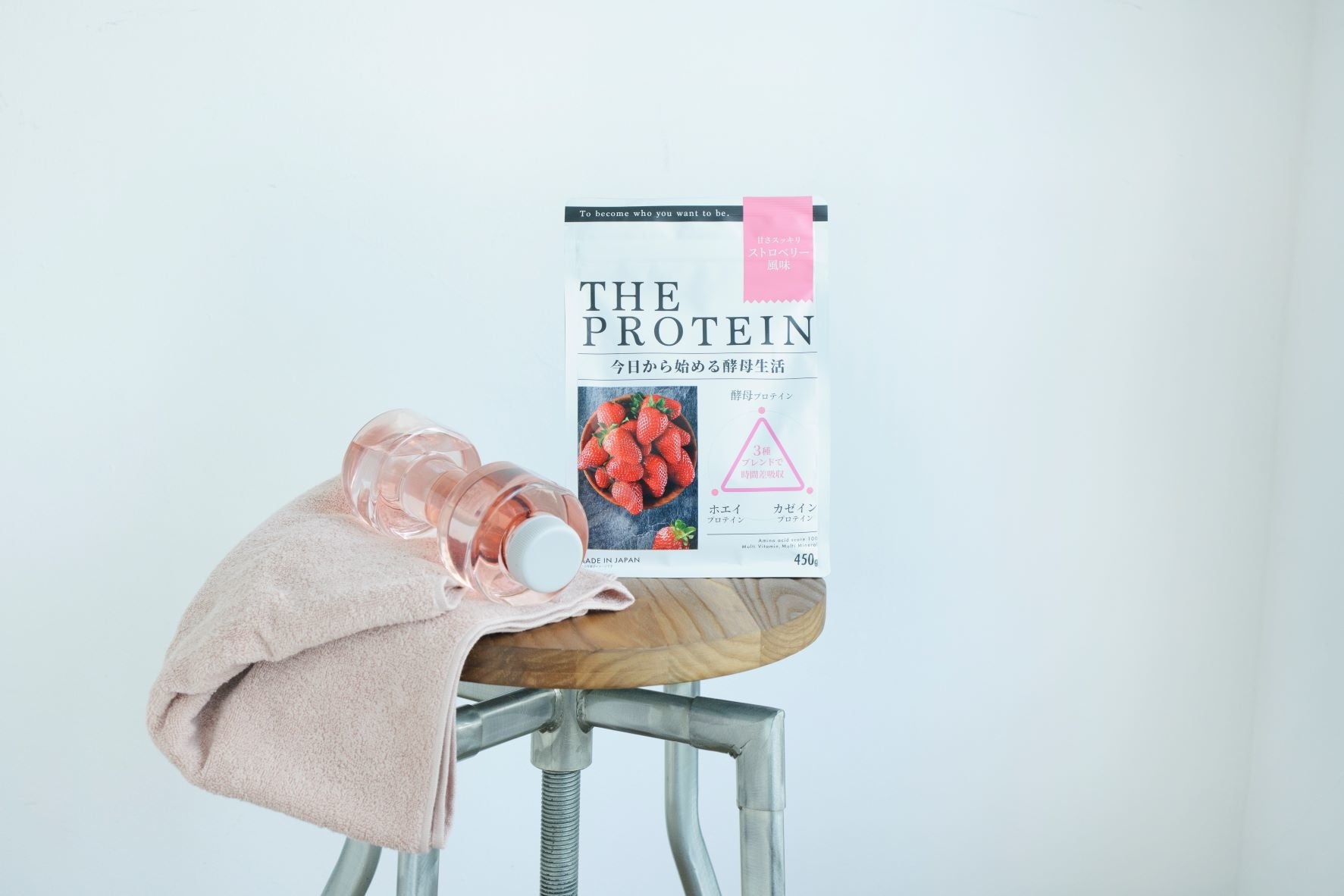 パンから抽出された地球に優しい酵母プロテインを含むダイエット