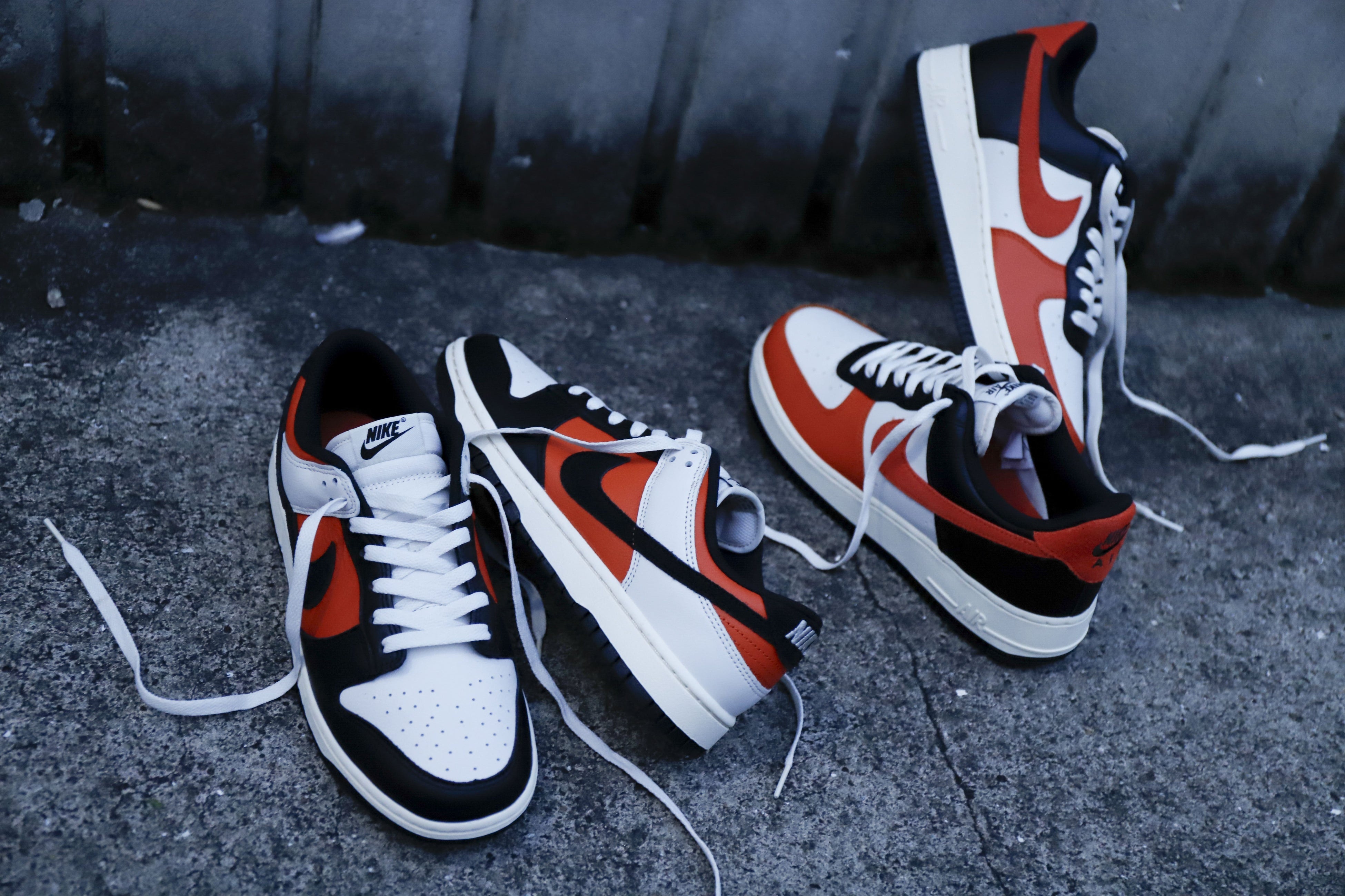 NIKE「エアフォース1」「ダンク」がハロウィン仕様に！ オレンジ