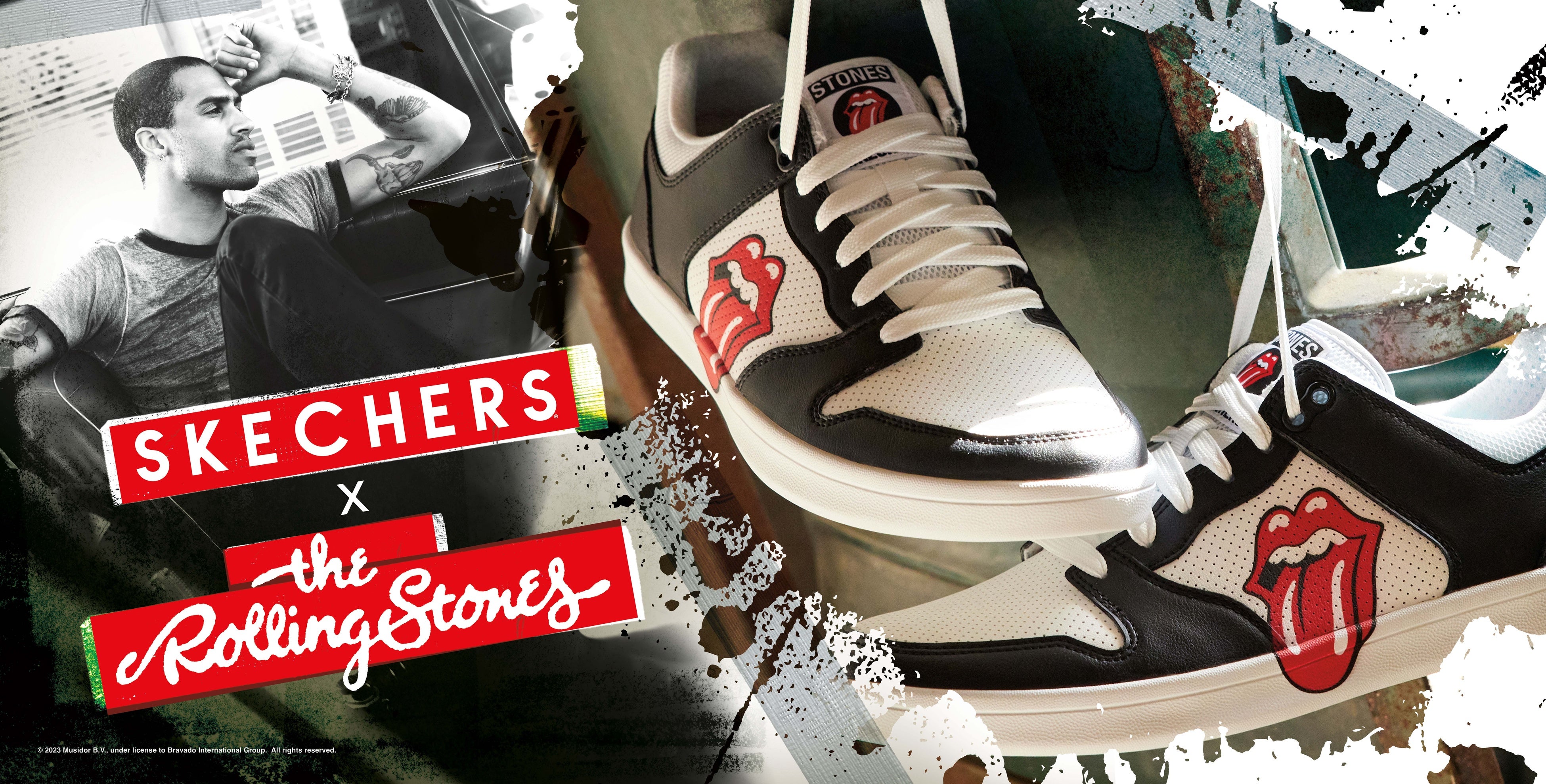 SKECHERS × The Rolling Stonesコラボレーションコレクションを発表