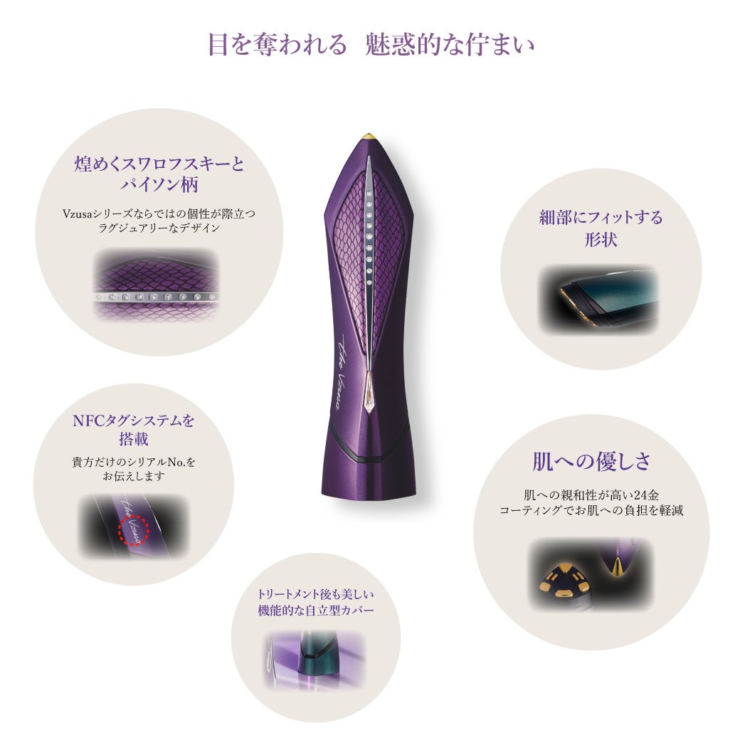 目元美人を極める～【the Vzusaメデューサ】から目元用美顔器 