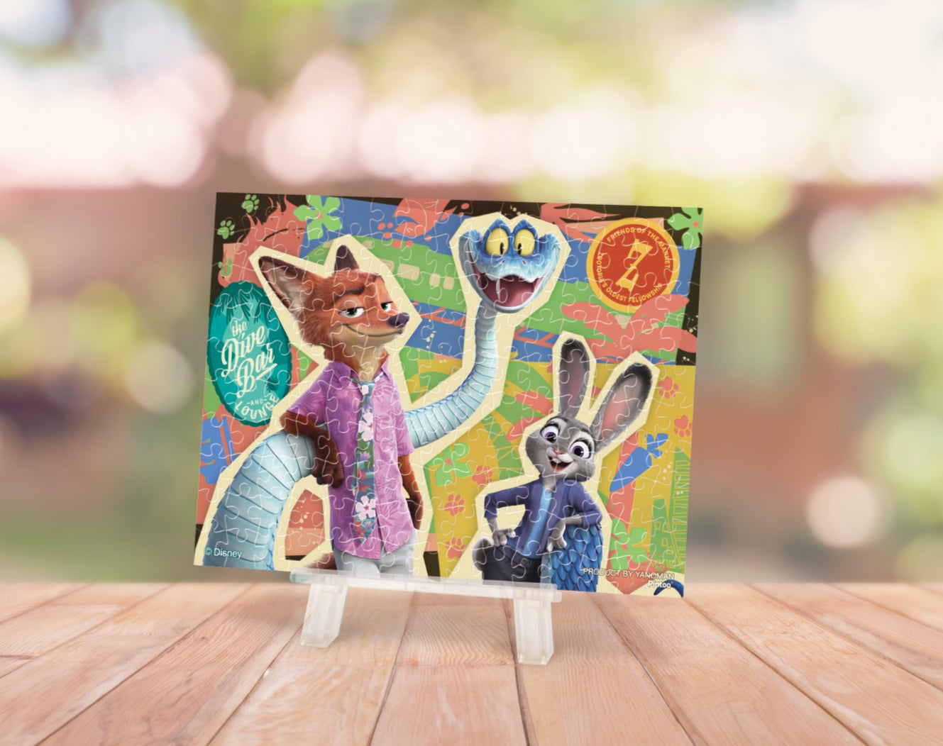 手のひらサイズのクリスタルパズル「プチパリエクリア」に『ズートピア