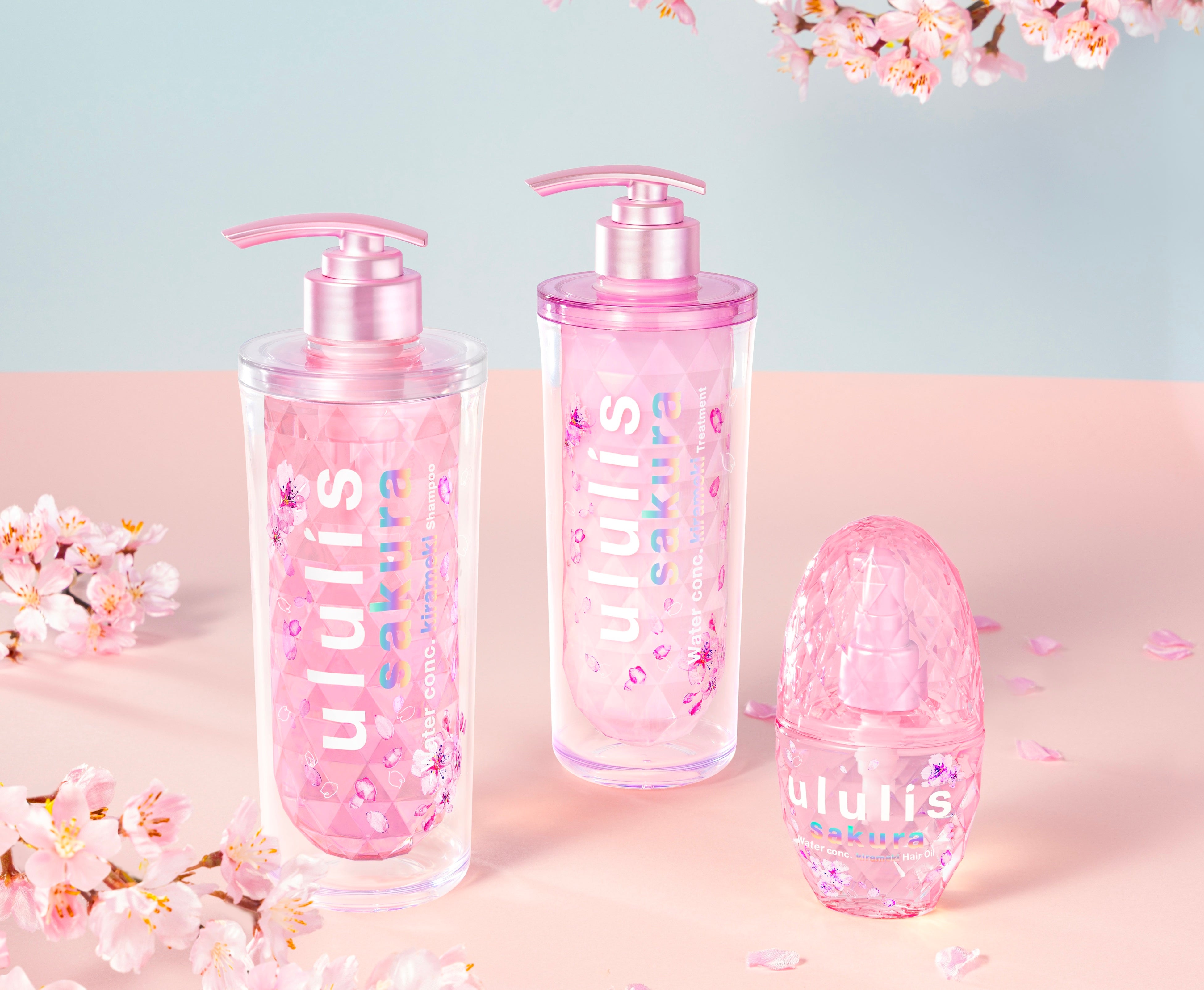 桜舞う限定のキラキラパッケージ！『ululis sakura(ウルリス サクラ