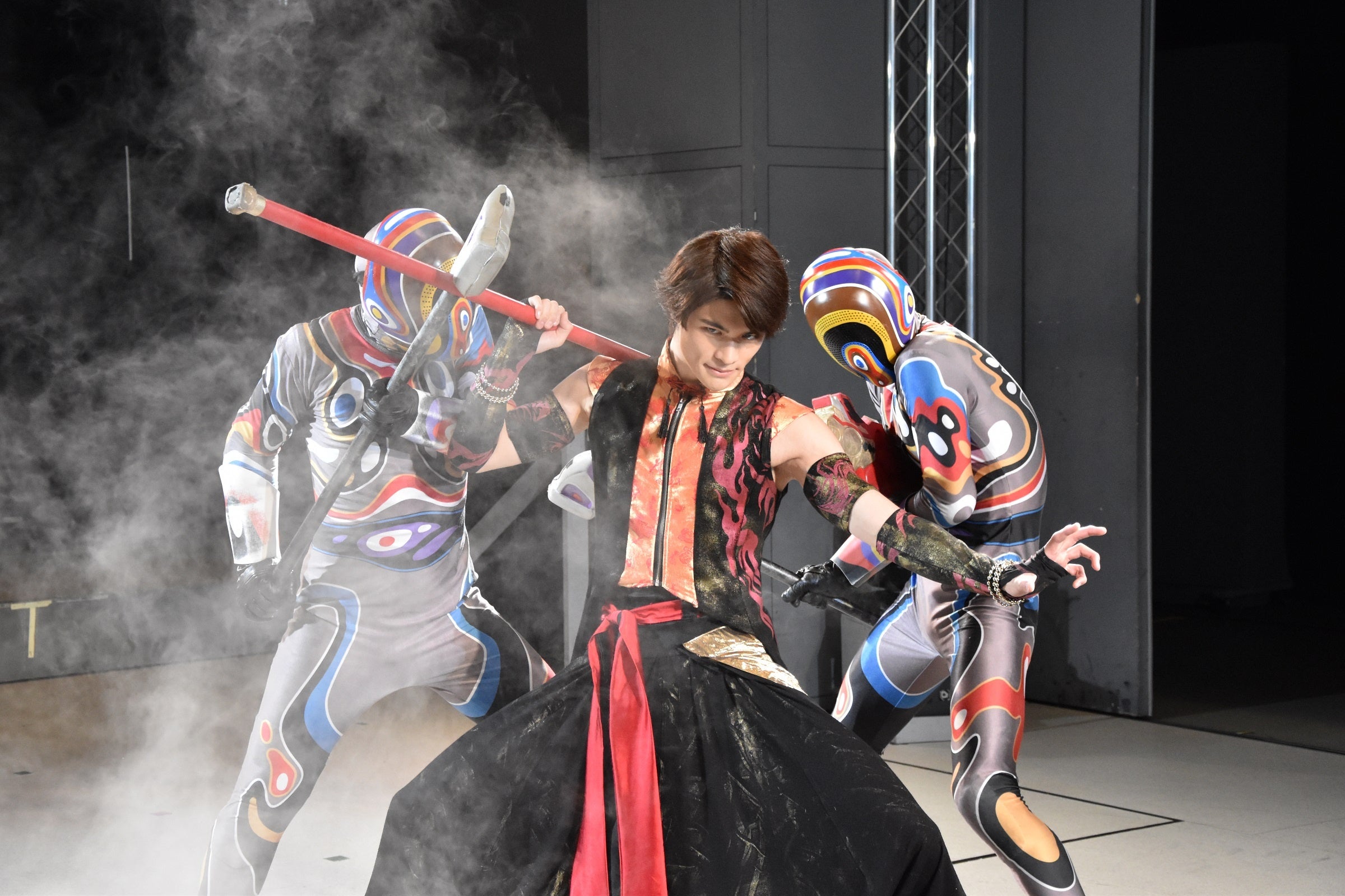 テレビシリーズ出演中の『素顔の戦士』たちがシアターGロッソで最終