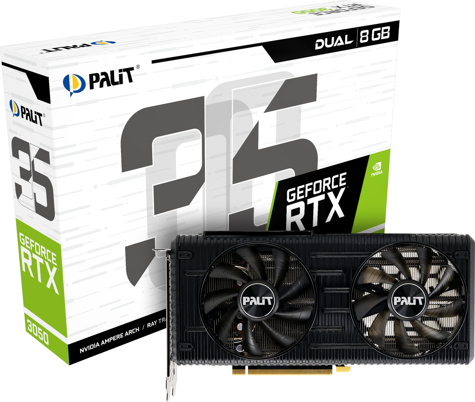 Palit、GeForce RTX™ 3050 DualとStormXシリーズビデオカードを投入