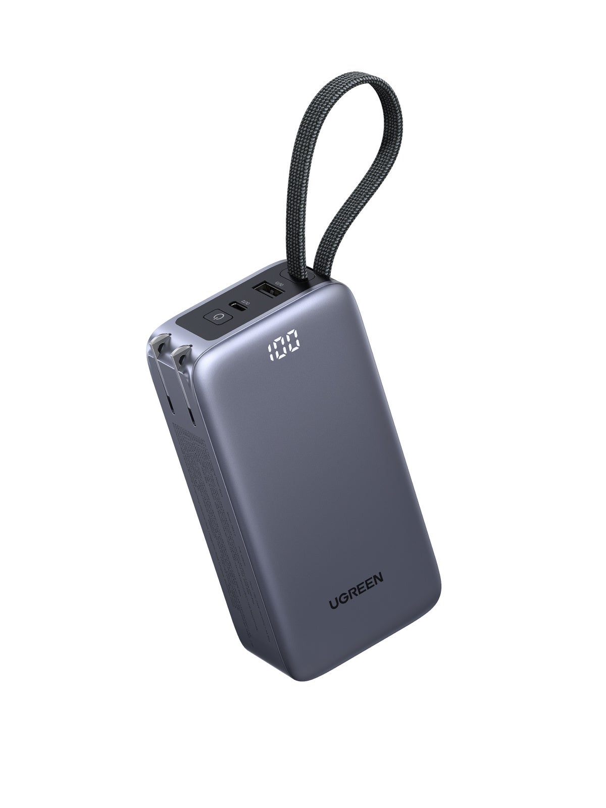 UGREEN】65W高出力の急速充電器&モバイルバッテリー一体型モデル