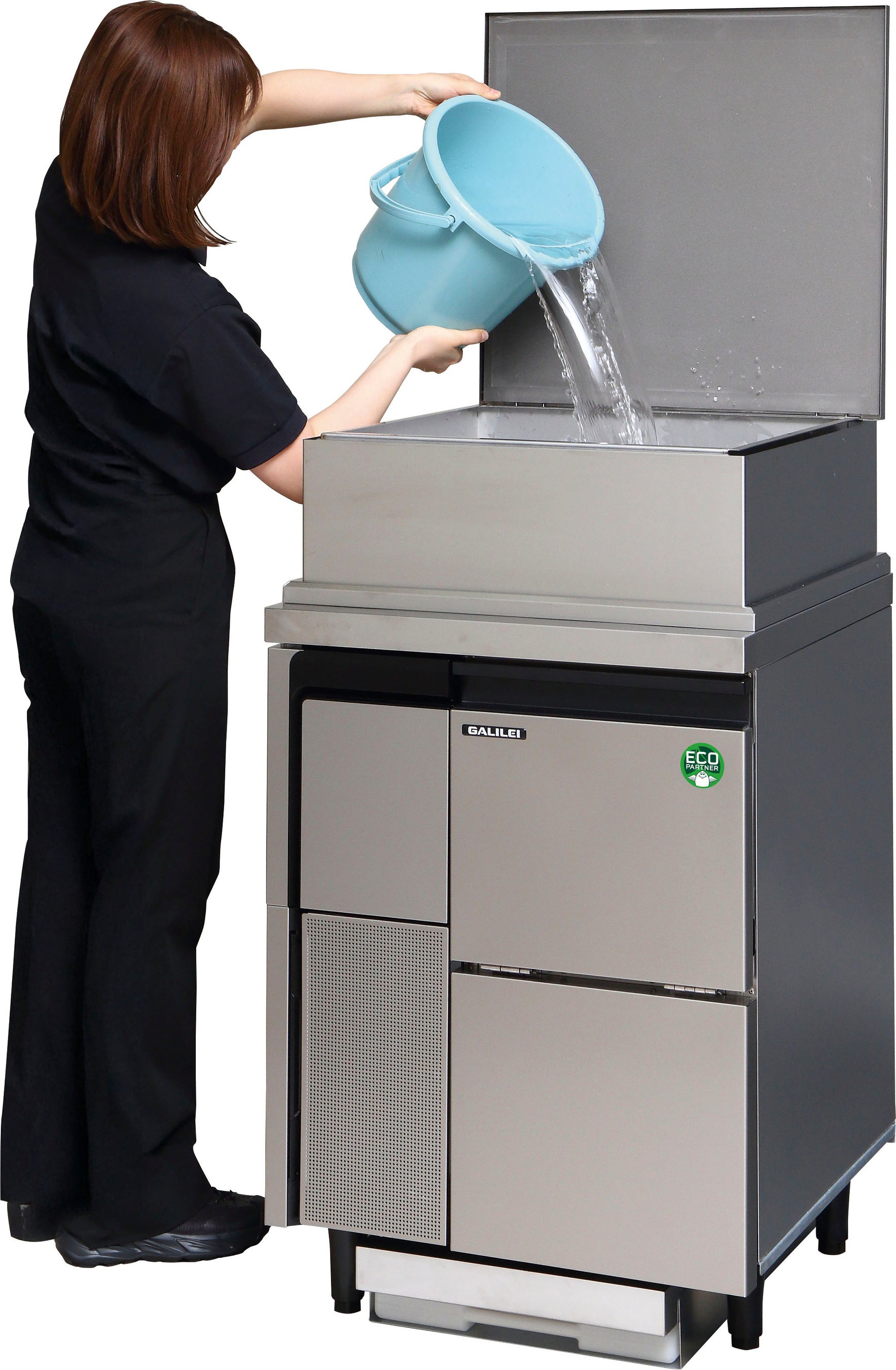 フクシマガリレイ｜飲料販売や熱中症対策に！タンク式チップアイス製氷