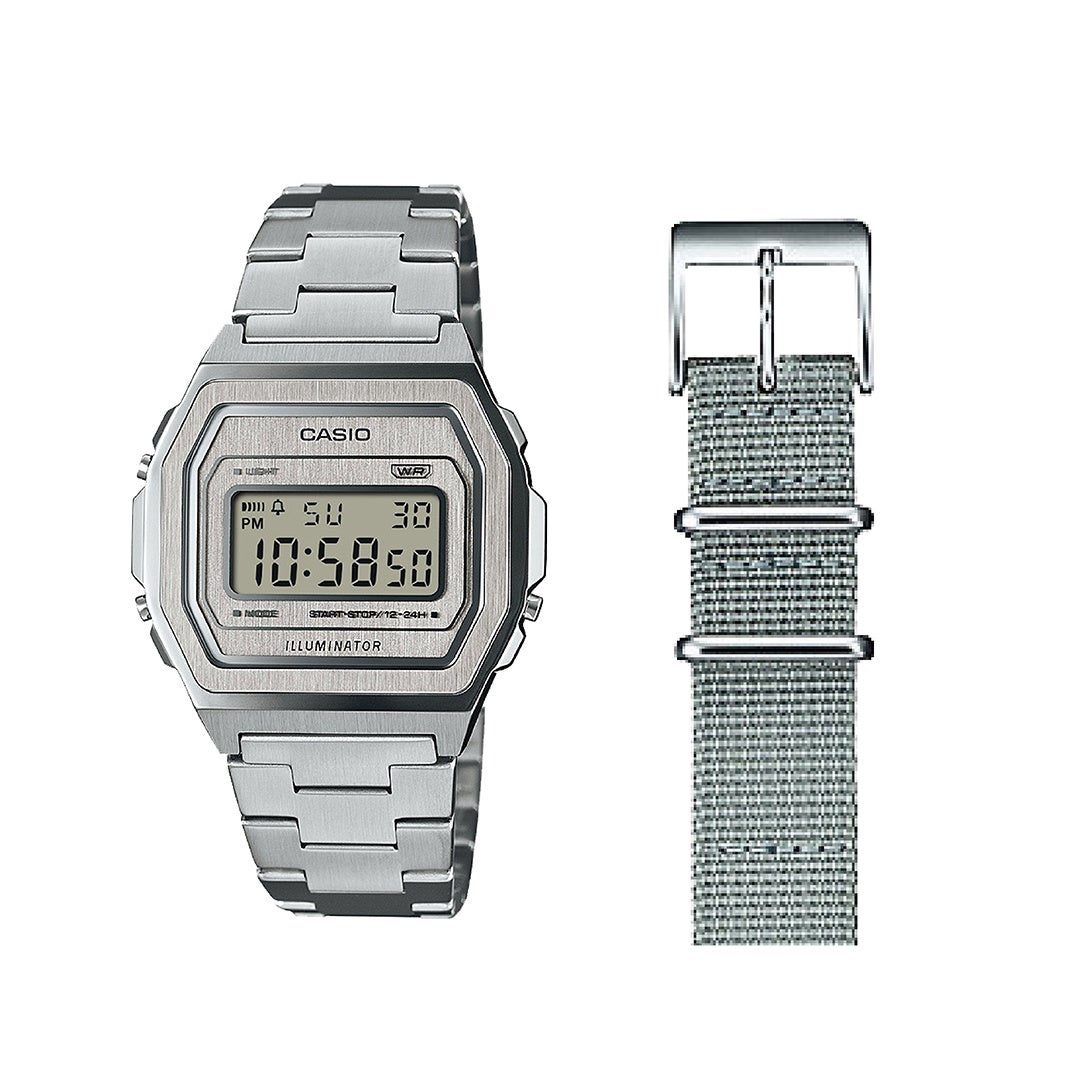 モノトーンコーデをスタイリッシュにする【カシオクラシック】の新作