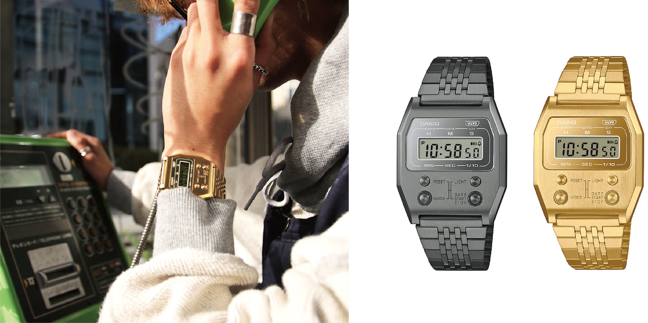 レトロ顔が新鮮な【CASIO CLASSIC】の新作。チックタック先行発売