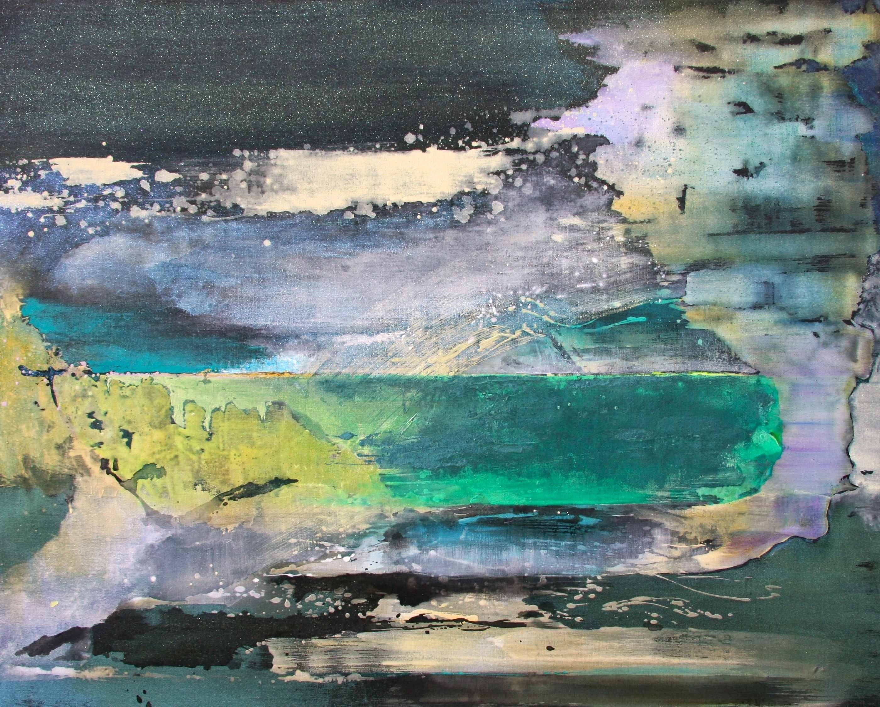 水墨と油彩を融合する、中国出身の天才画家「李焱（りえん）」の展覧会