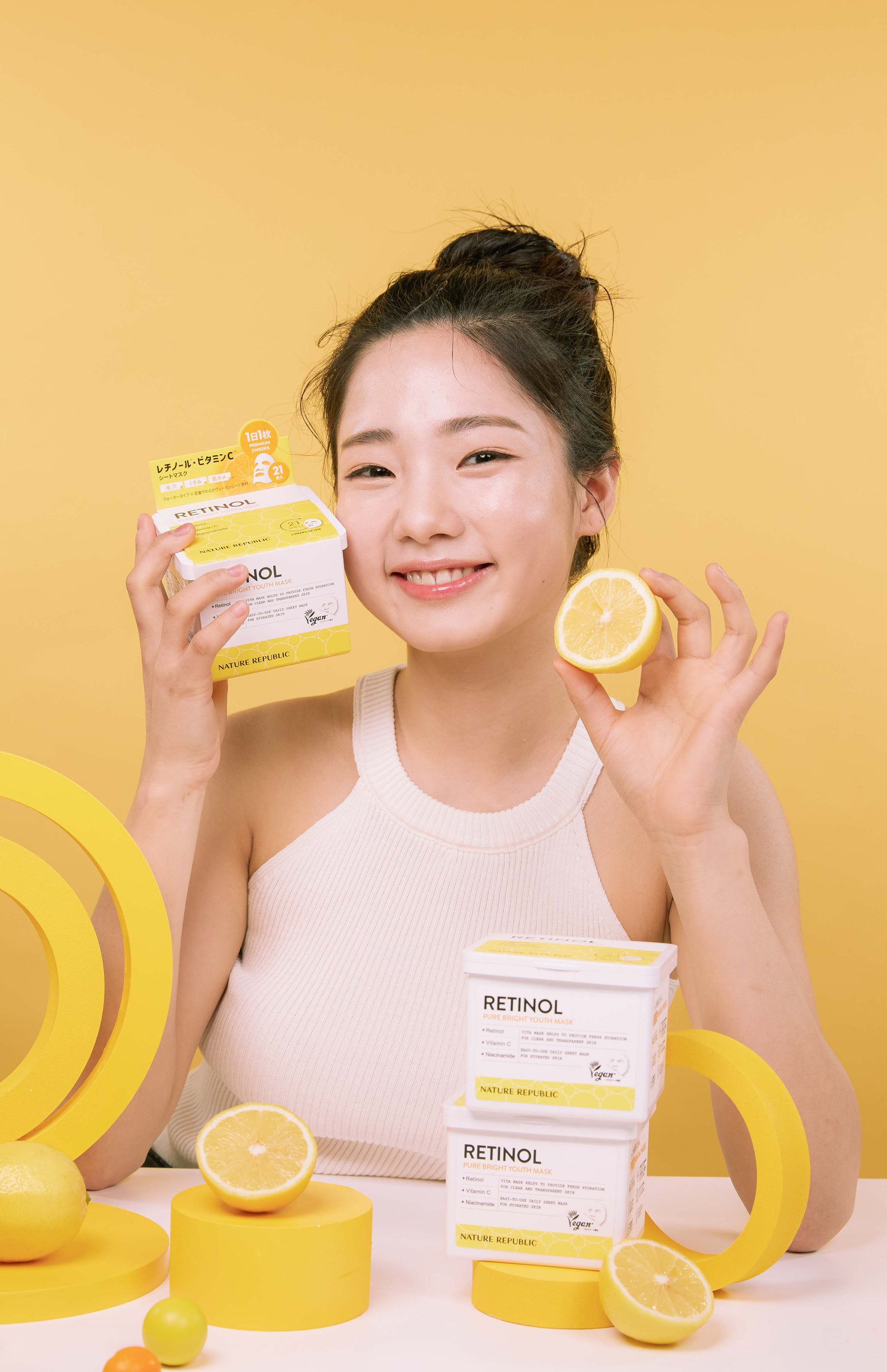 ネイチャーリパブリックの日本限定アイテム！2つの美容液成分を1枚に