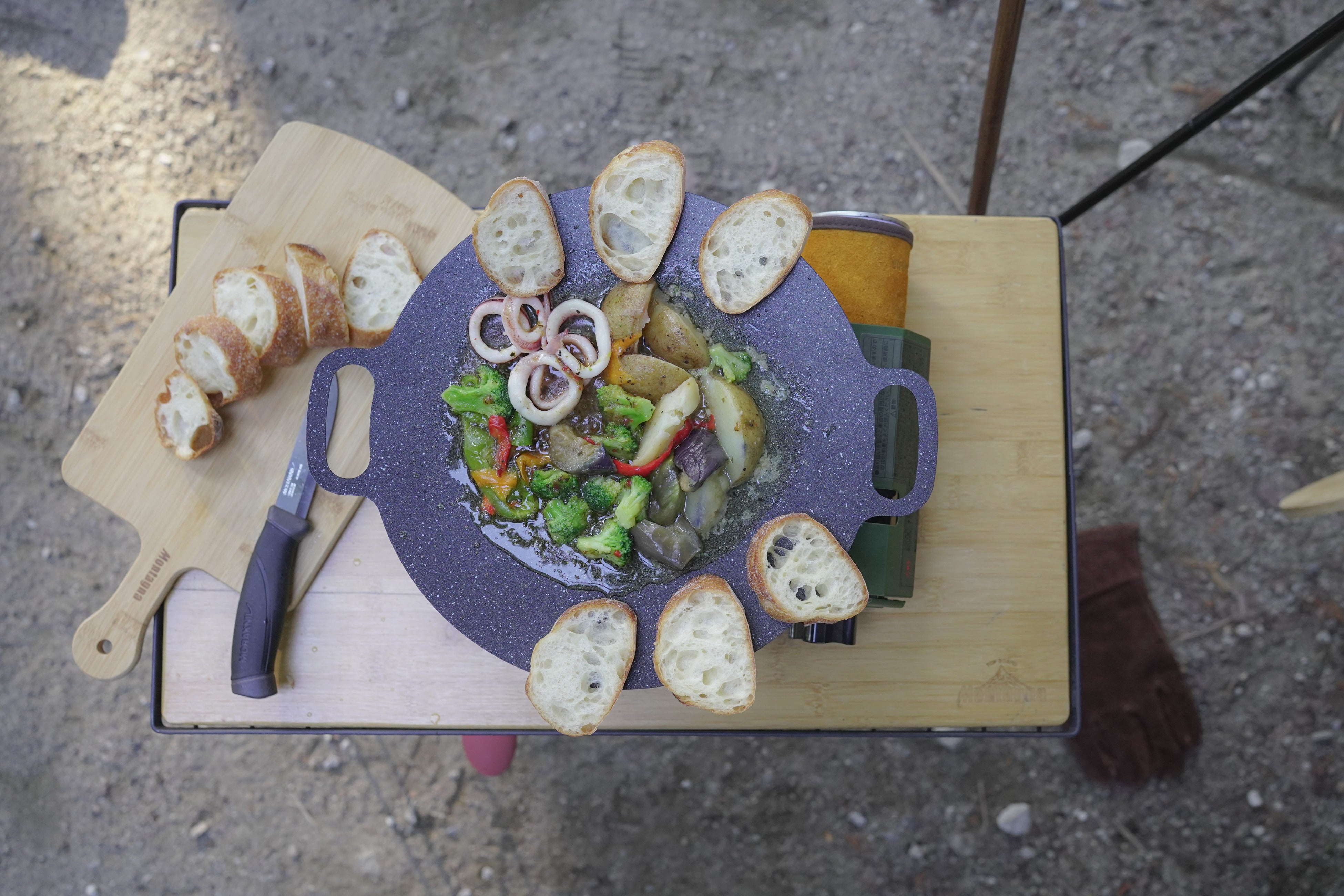 アウトドア】取手を分解＆収納コンパクトな次世代「ホットサンド