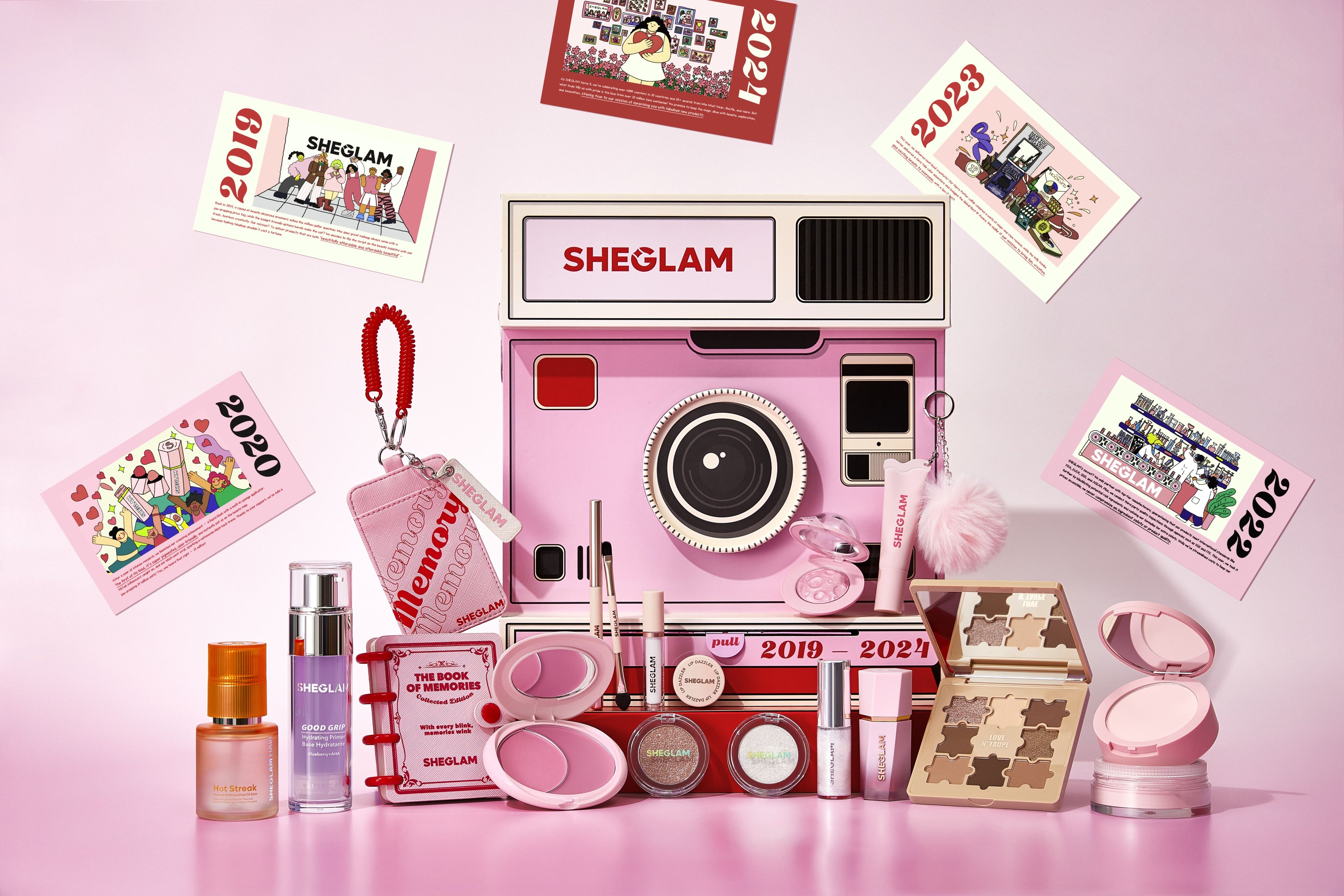 SHEGLAM5周年記念！2024年ホリデーコフレに『アドベントカレンダー』が