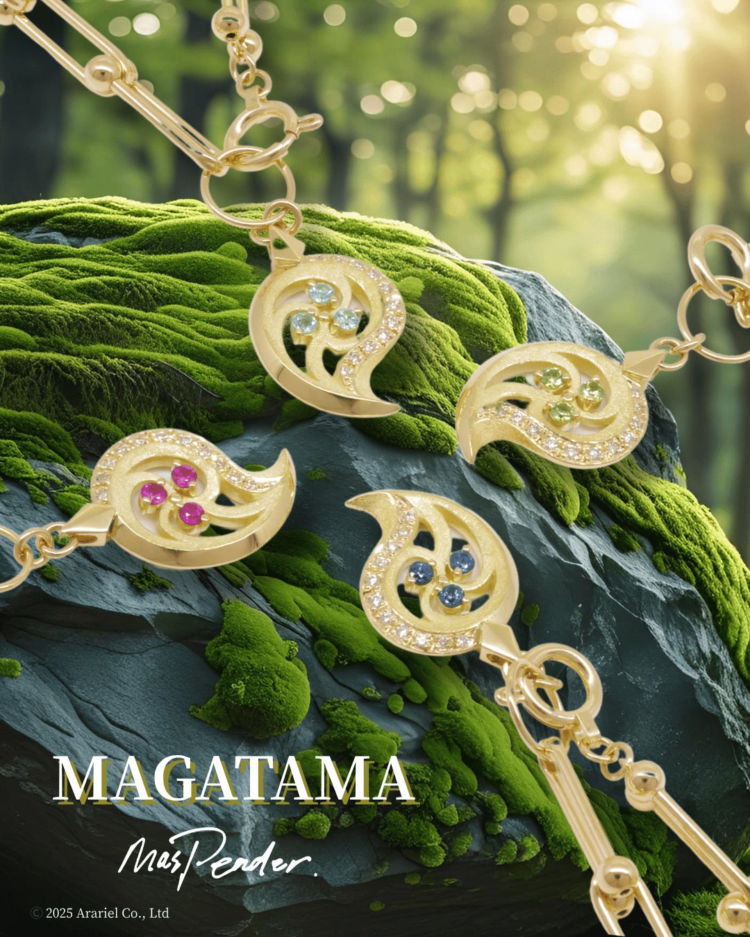 東京代官山のジュエリーブランドMasPender.のNEWアイコン『MAGATAMA