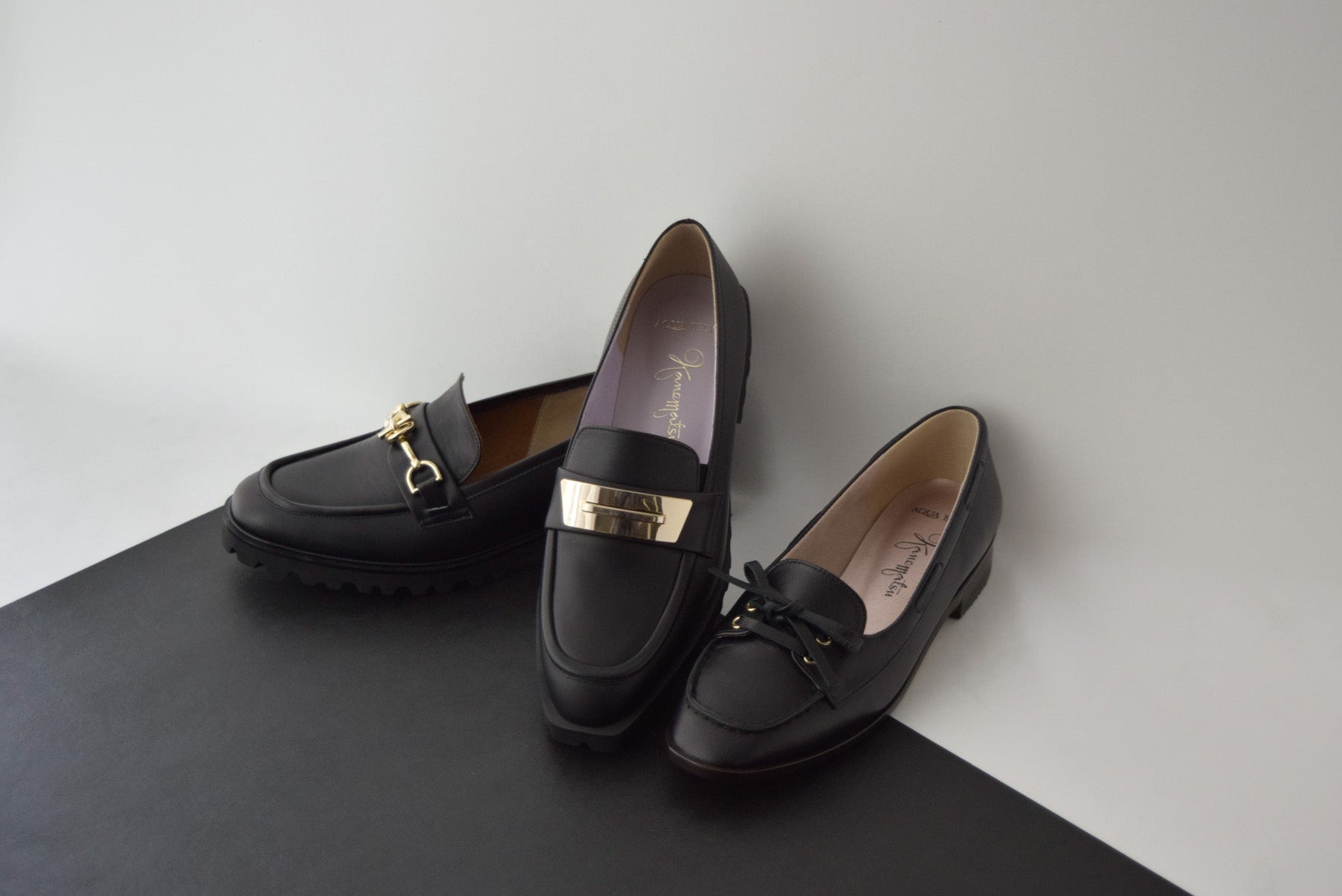 銀座かねまつ】新作ローファー続々登場！いつもの服に、春の彩りをひと