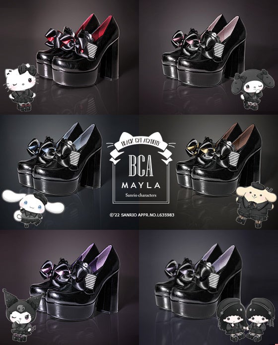 サンリオキャラクターズ×MAYLA新コレクション！第一弾はブラックレザー