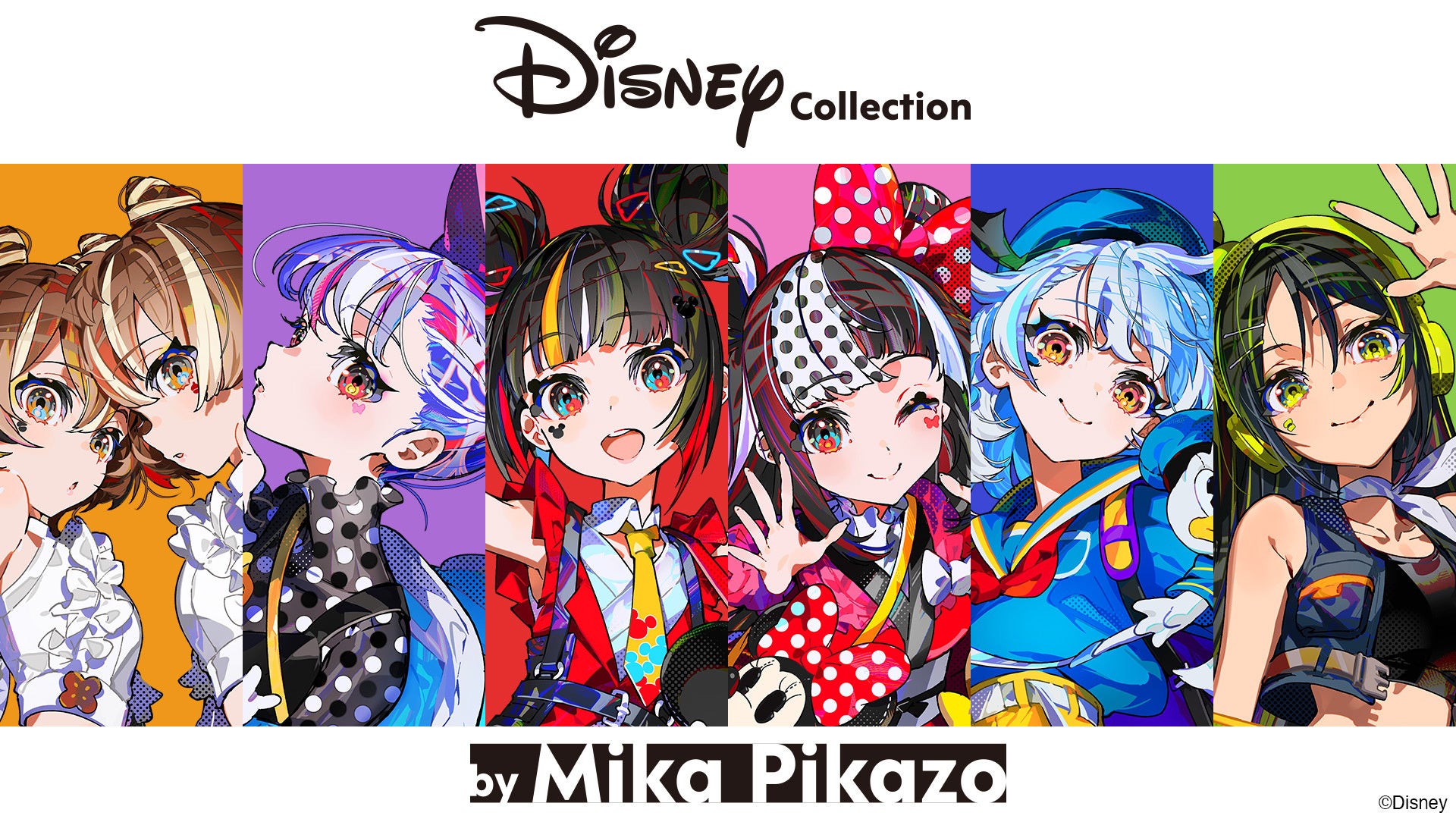 ディズニーコレクション「Disney Collection by Mika Pikazo」のPOP-UP