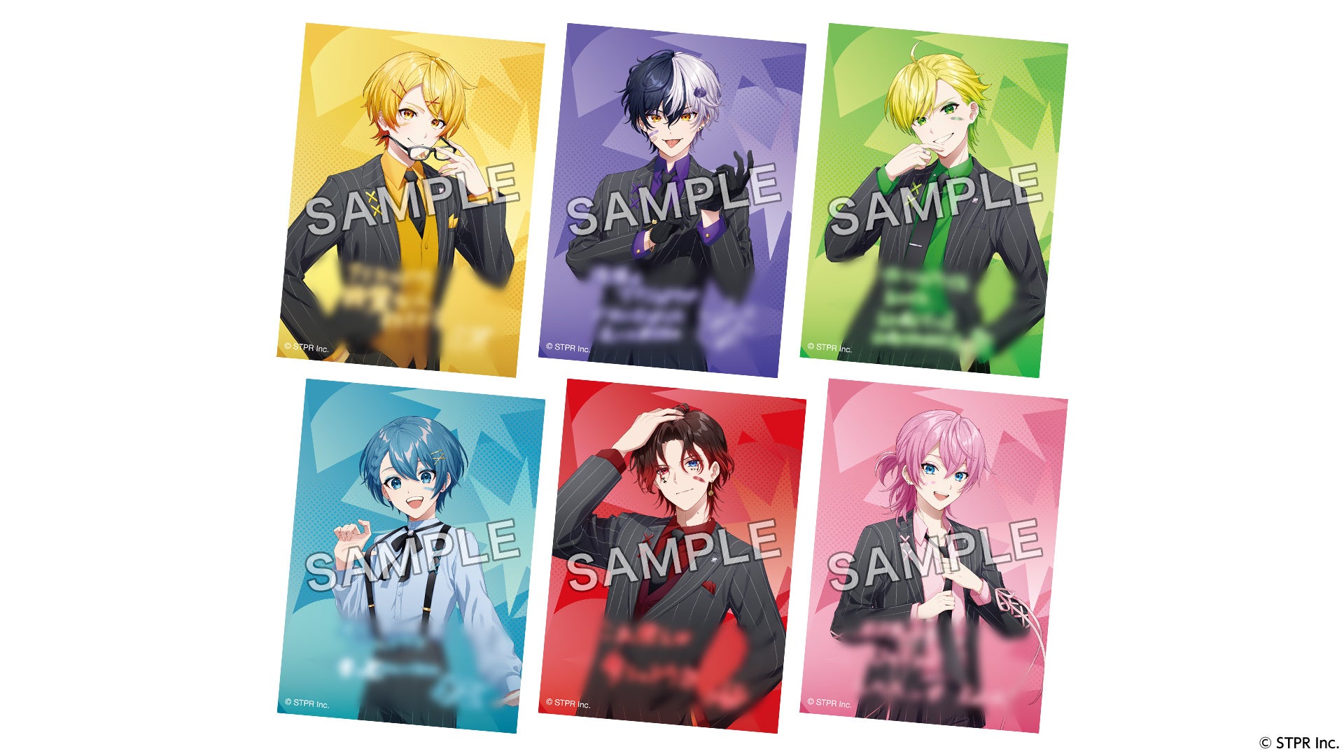 STPR所属「AMPTAKxCOLORS」の描き起こしイラストを使用したiCouleurと