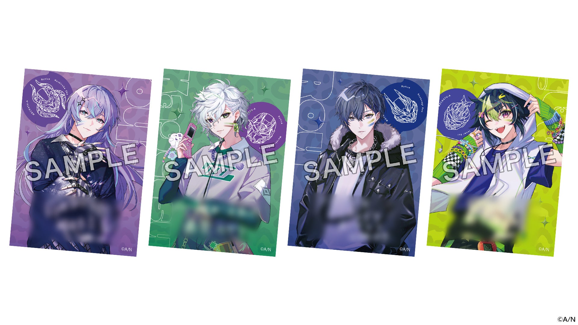 にじさんじ所属「MECHATU-A」より、「Oriens」、「Dytica」8名の撮り