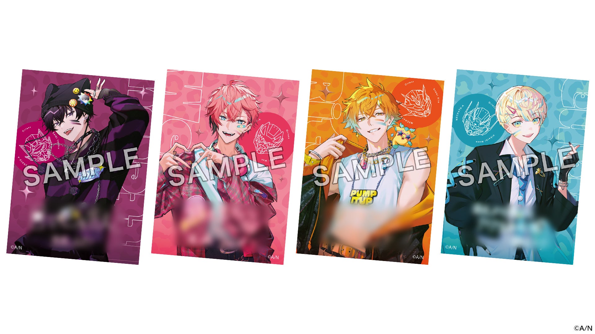 にじさんじ所属「MECHATU-A」より、「Oriens」、「Dytica」8名の撮り