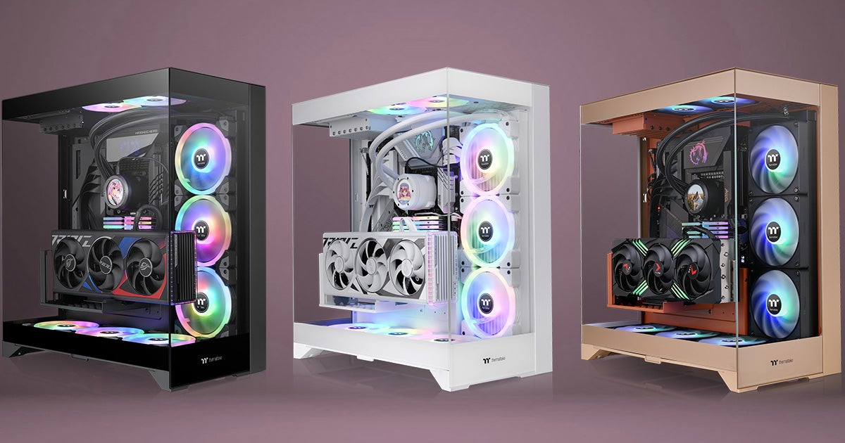 Thermaltake社製ミドルタワー型PCケース「CTE E550 TG」シリーズ、水冷