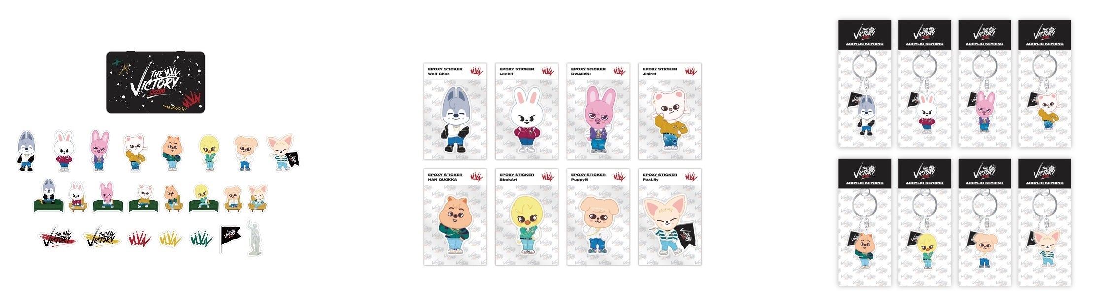 STRAY KIDS x SKZOO CAFE 'THE VICTORY' IN JAPAN」東京・大阪・名古屋