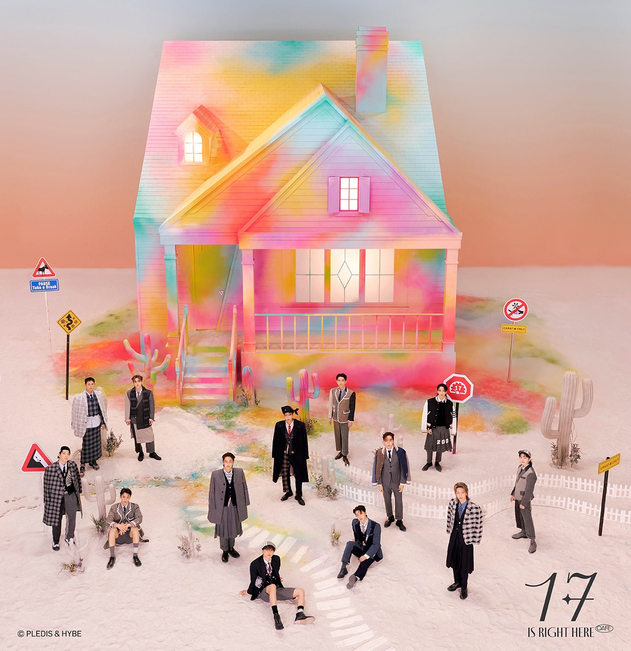 SEVENTEEN BEST ALBUM「17 IS RIGHT HERE」発売記念「SEVENTEEN CAFE
