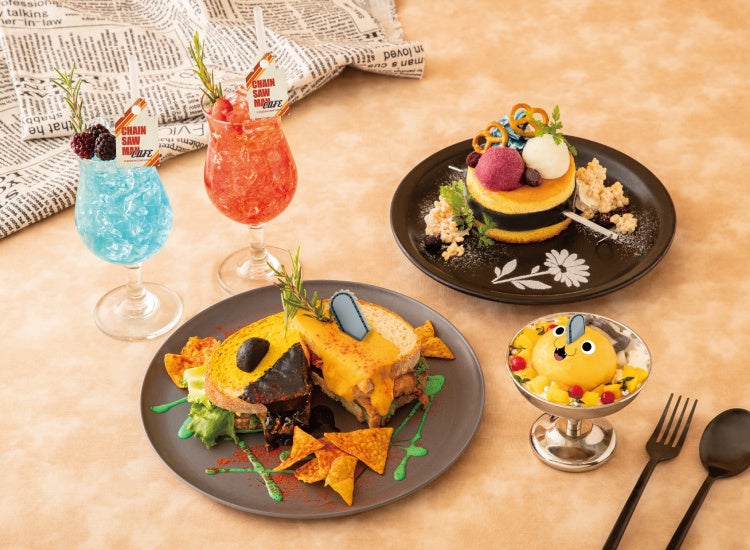 劇場版『チェンソーマン レゼ篇』公開を記念したテーマカフェが東名阪