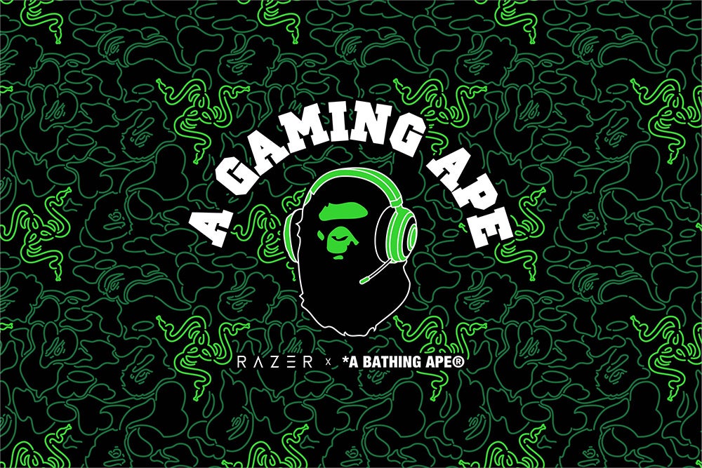 RAZER x BAPE® 2.0 史上最大のコレクション第二弾「A Gaming Ape