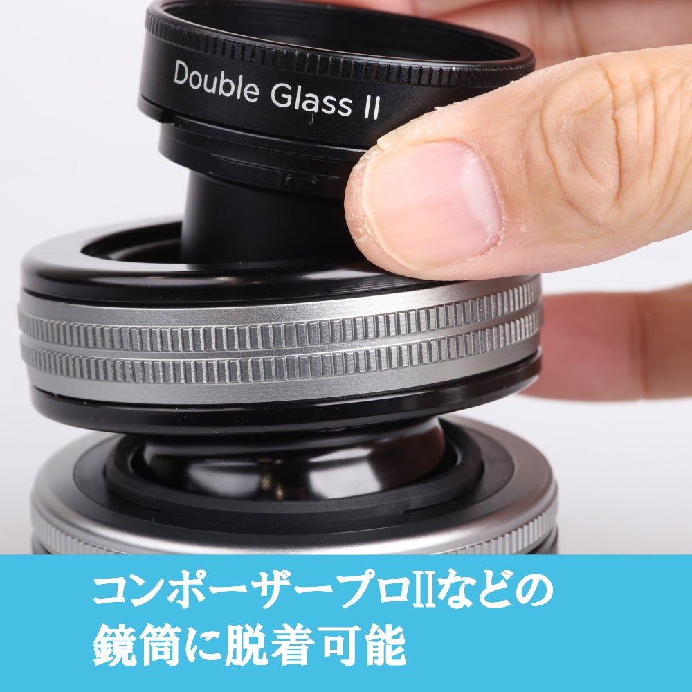 レンズベビー初期の光学系を復活しティルト調整に対応、さらに9種の