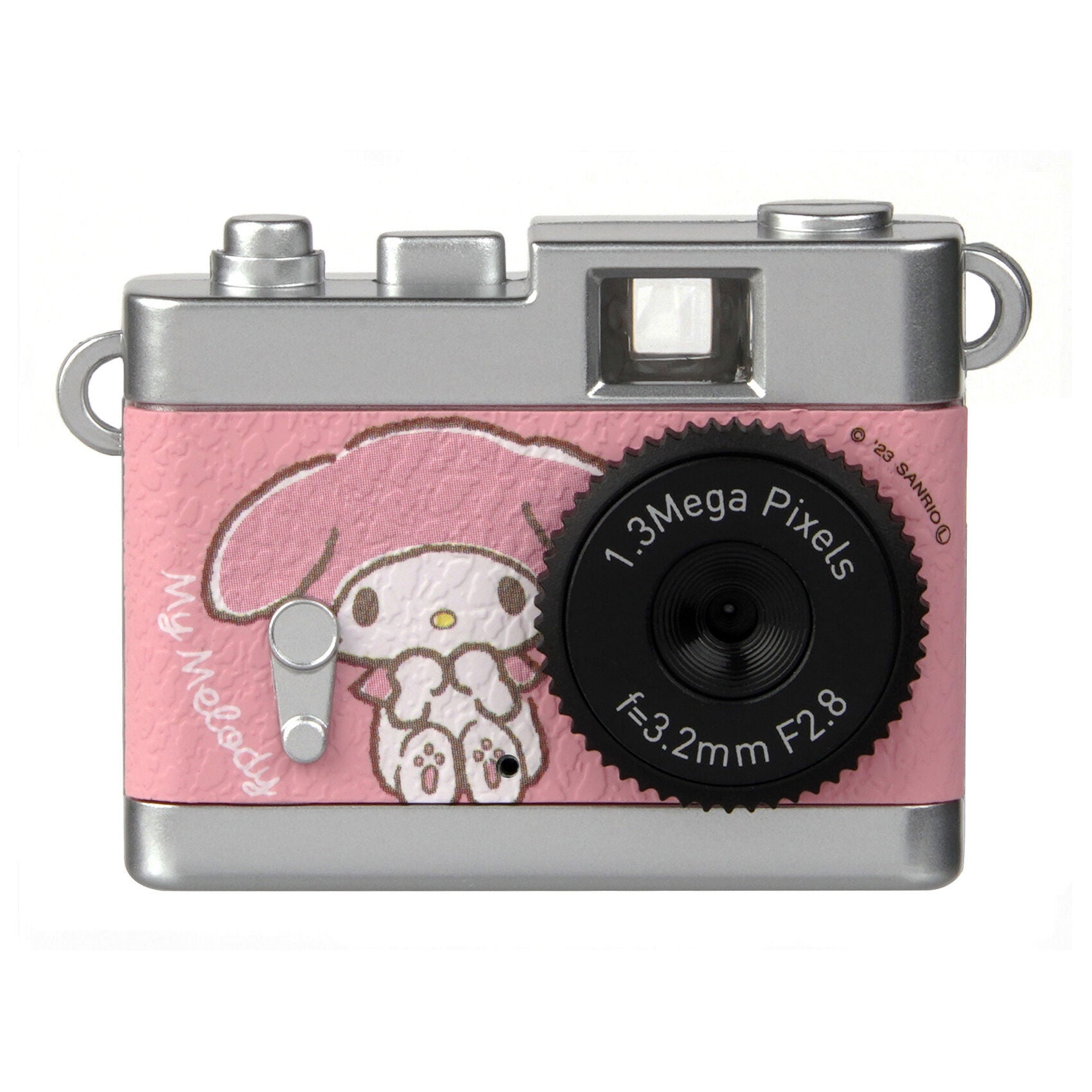 サンリオキャラクターモデルの超小型トイデジタルカメラにマイメロディ