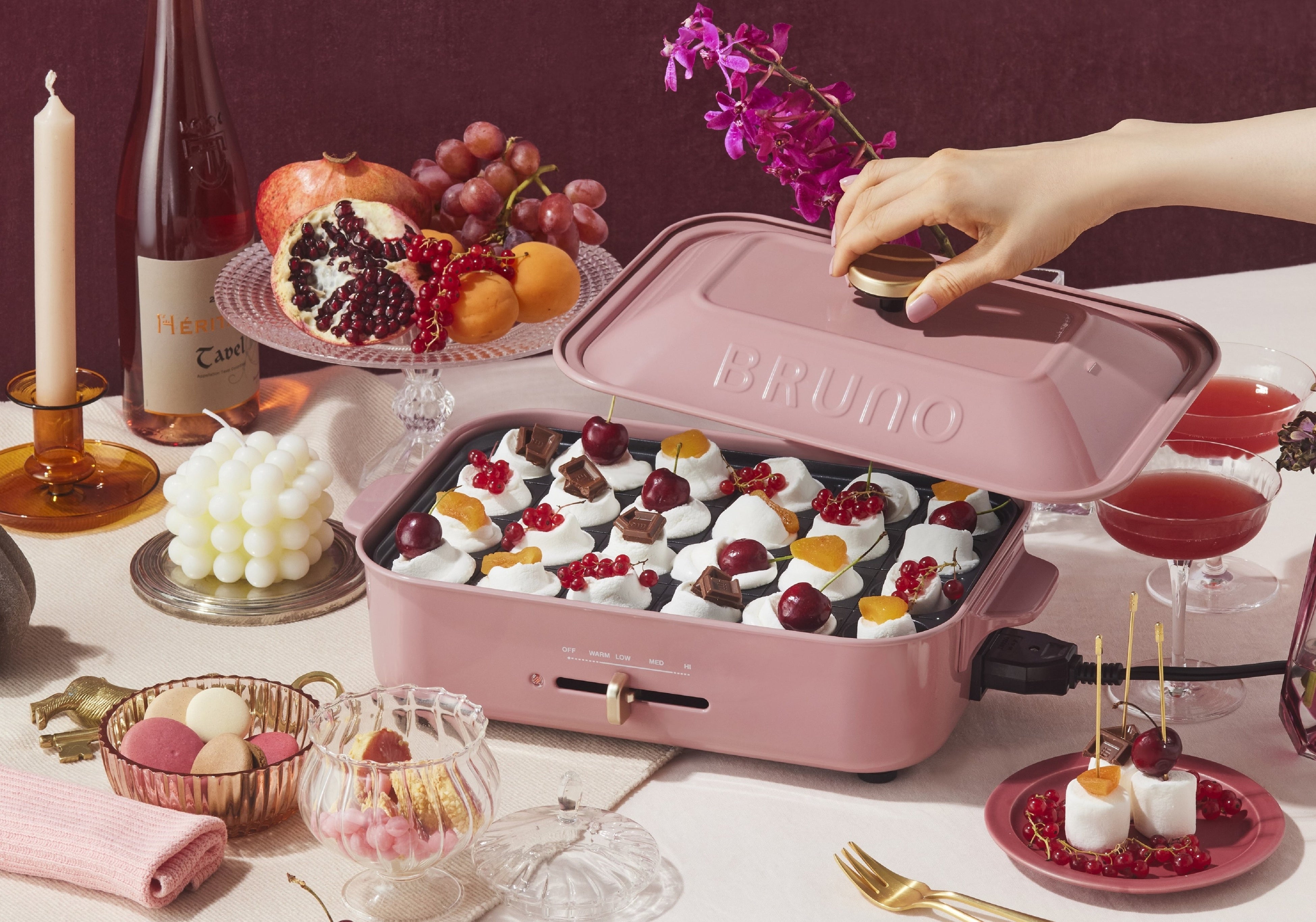 BRUNO10周年記念 特別企画！大人気ホットプレートから5色の限定カラー