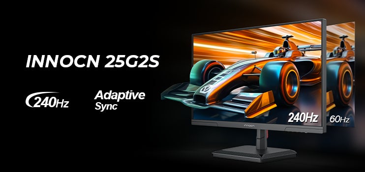ラグなし、限界を突破せよ！：INNOCN 25G2Sがプロレベルの