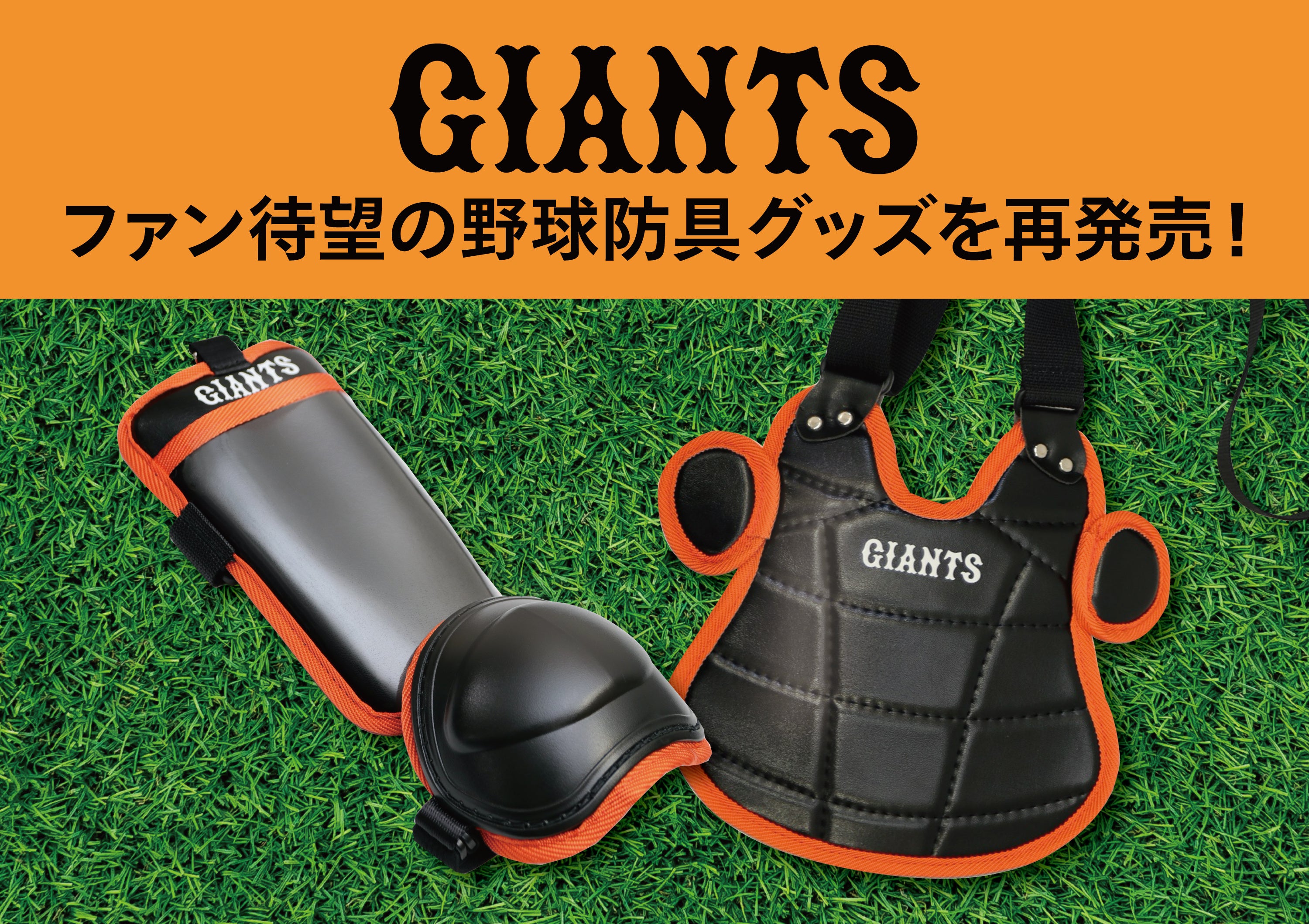 ご好評いただいた“防具型のジャイアンツグッズ”を再発売! | 株式会社