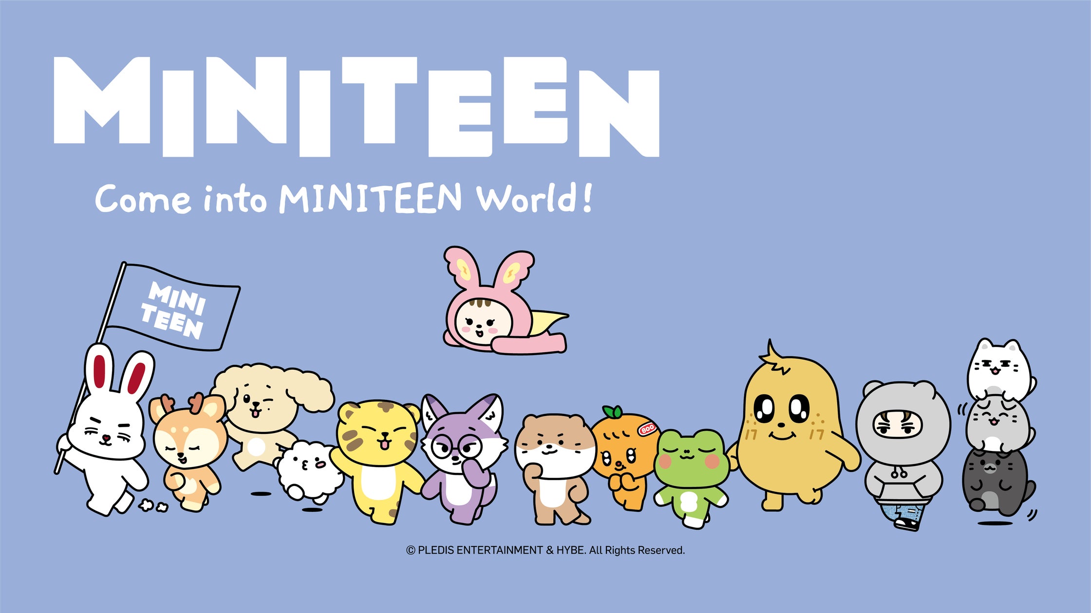 SEVENTEENキャラクター「MINITEEN（ミニティーン）」公式ライセンス
