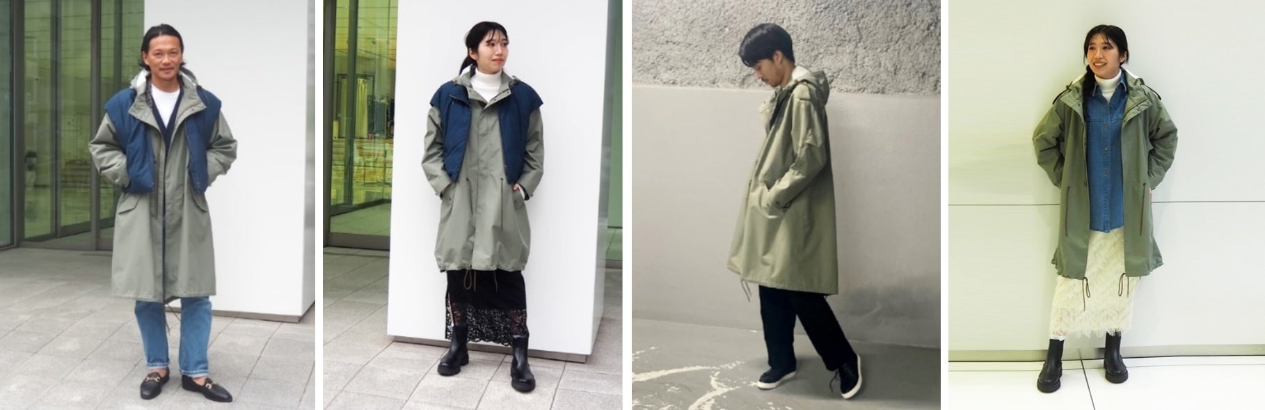 コート専業55年の工場がつくる「高耐候モッズコート＆本藍染ベスト」を