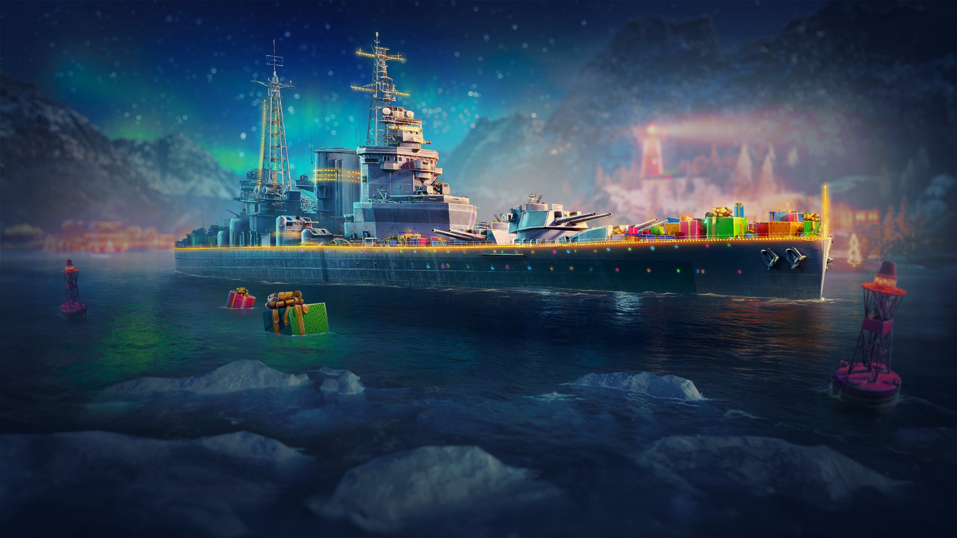 World of Warships: Legends』にホリデーシーズンが到来！レジェンダ