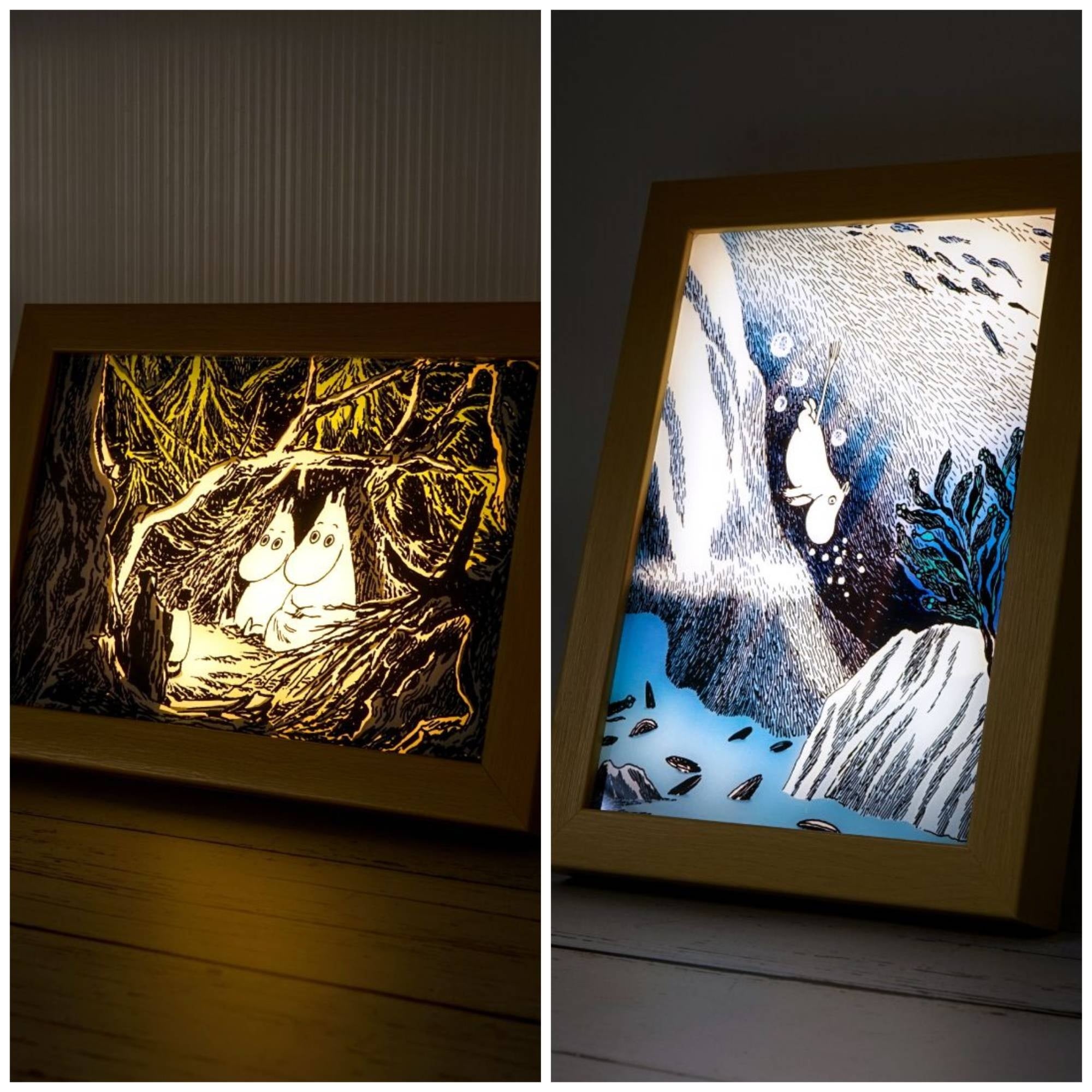 LEDフレームサプライズピクチャーから、「ムーミン」が登場