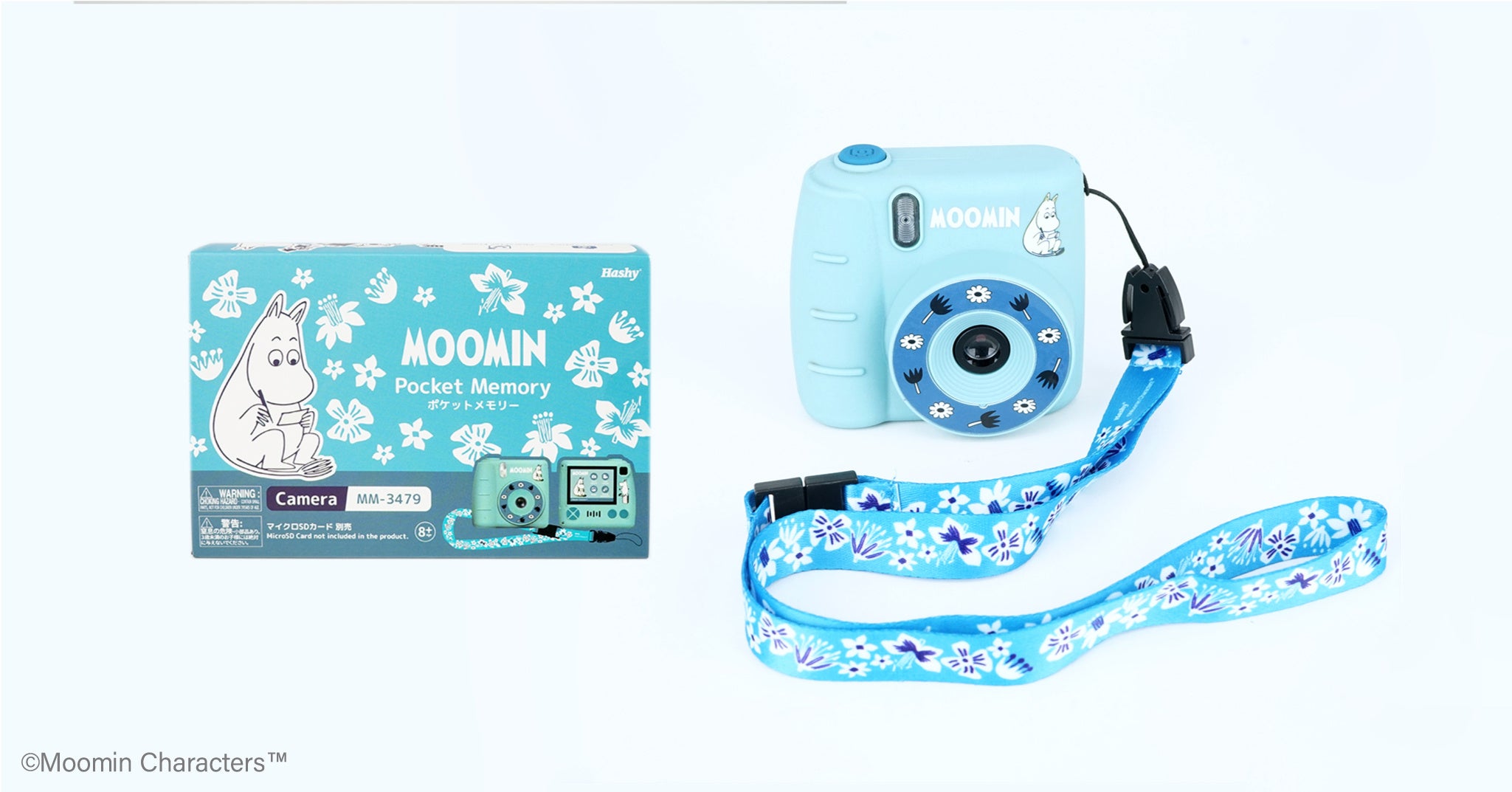 ムーミンのデジタルカメラ「ポケットメモリー」発売！ | 株式会社