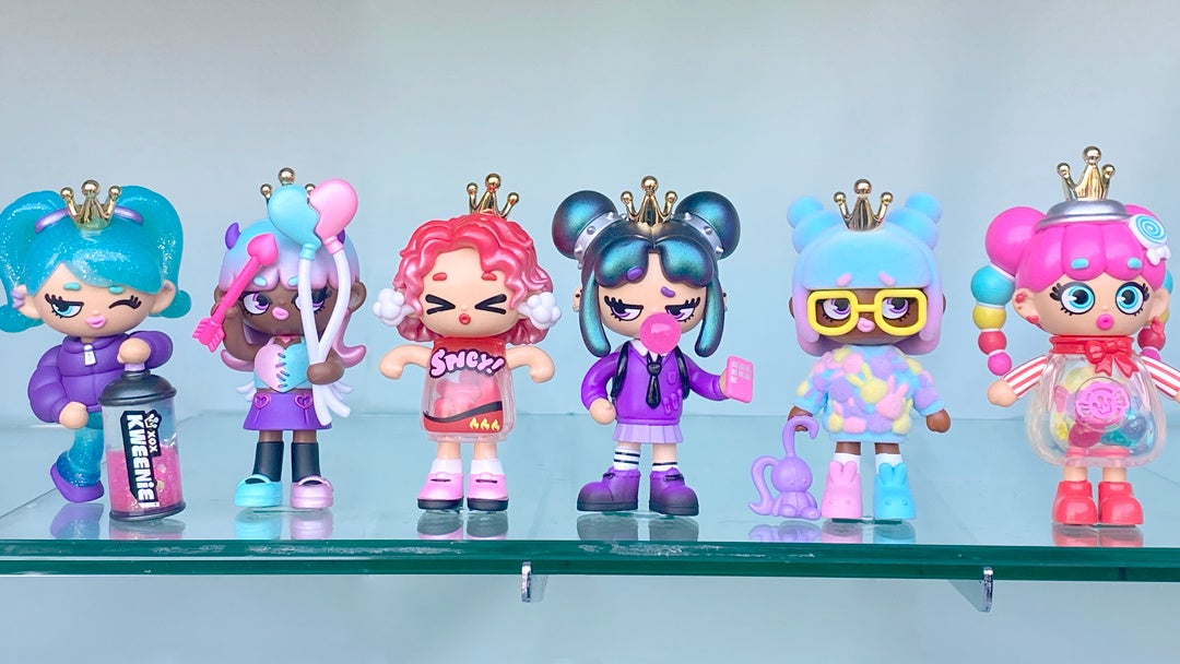 上野ヤマシロヤに最新コレクタブルフィギュア「XOX KWEENiE(クィーニー