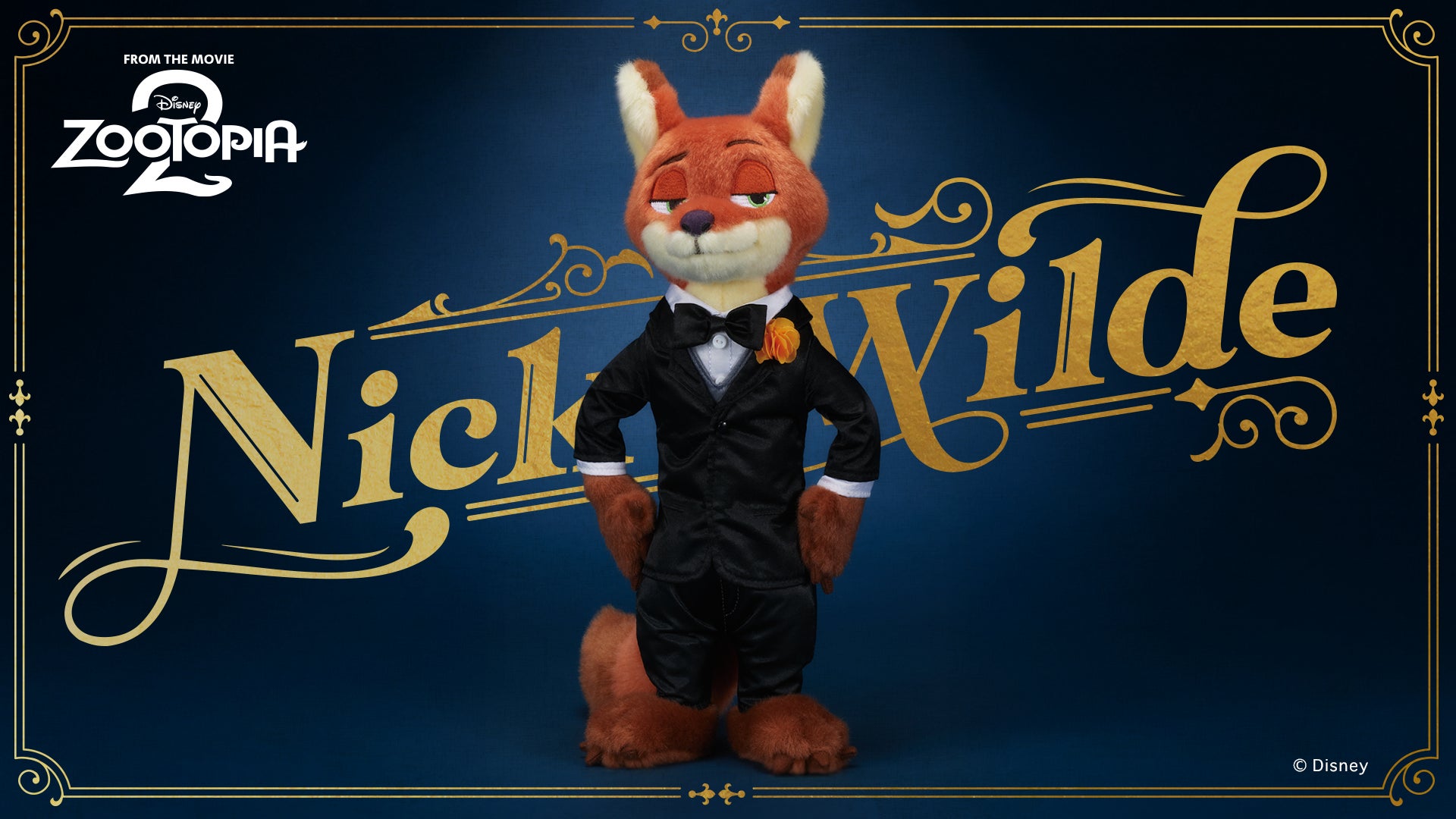 ディズニーキャラクター 「ズートピア2」 プレミアムぬいぐるみ ニック