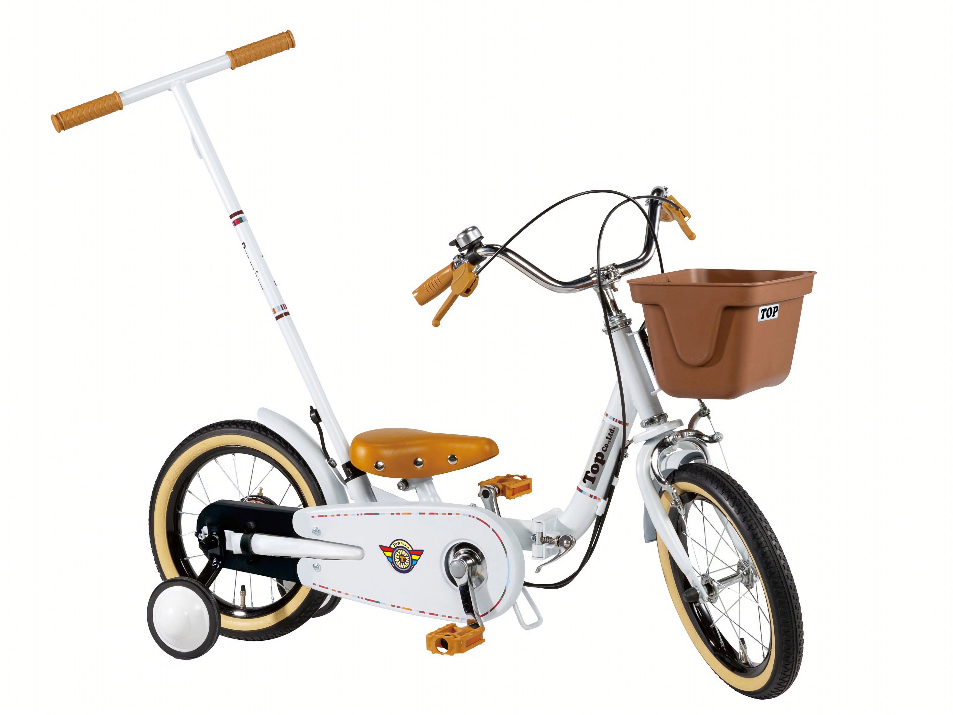 2・3歳から入学頃まで、最長5年長く乗れる！補助輪から安心して